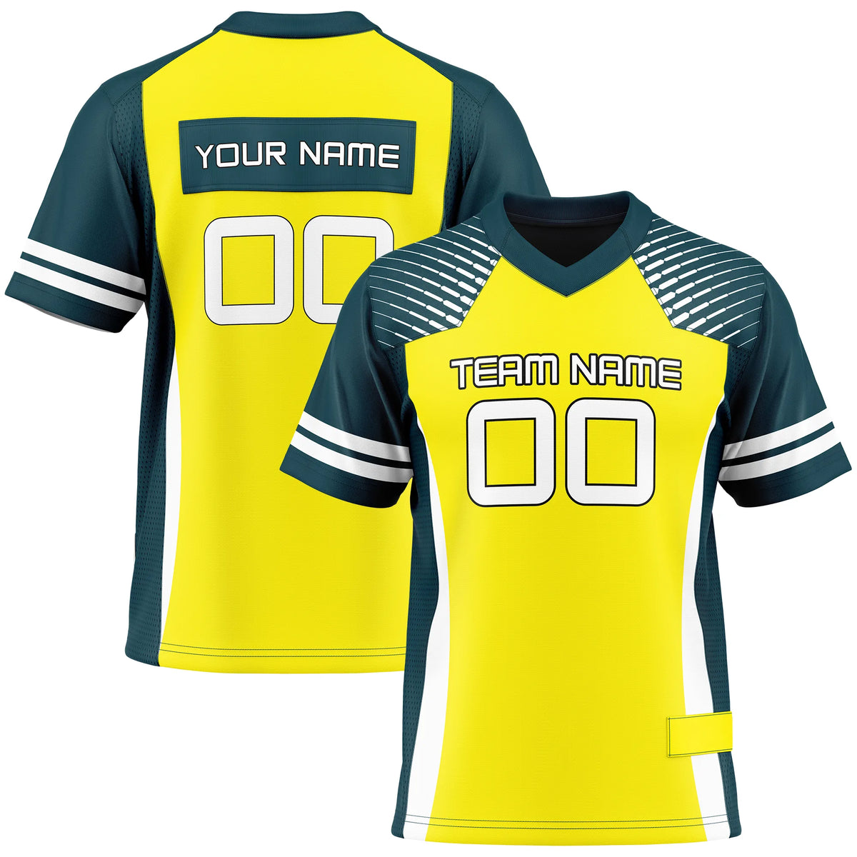 Custom Classic Style D1 Flag Football Jersey Personalized Uniform with Name & Number