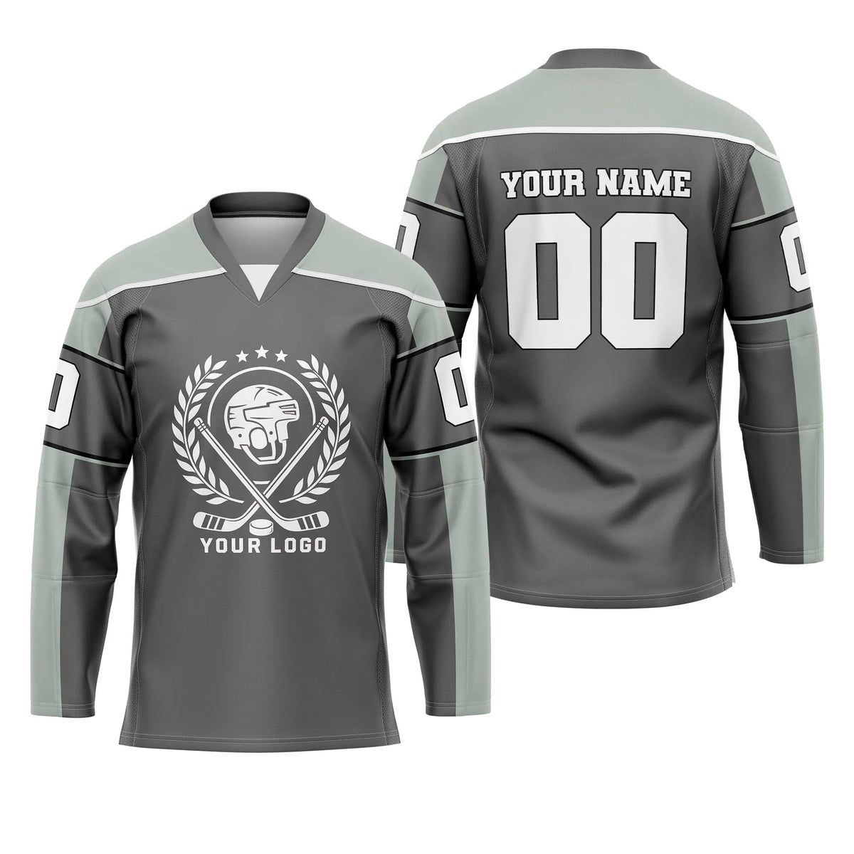 Custom Personalized D1 New Arrival Ice Hockey Jersey with Name, Number & Team Logo