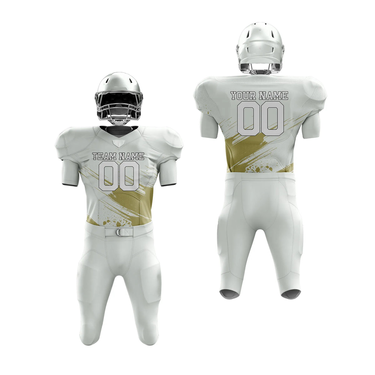 Custom Personalized D2 Drift Fashion American Football Jersey with Name, Number & Team Logo