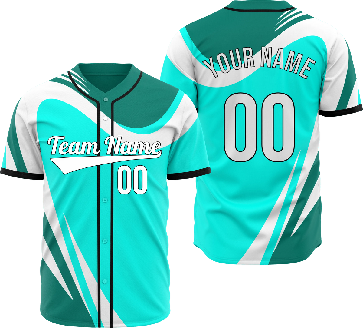 Custom Velocity Flow Baseball Sports Jersey Personalized Uniform with Name &amp; Number