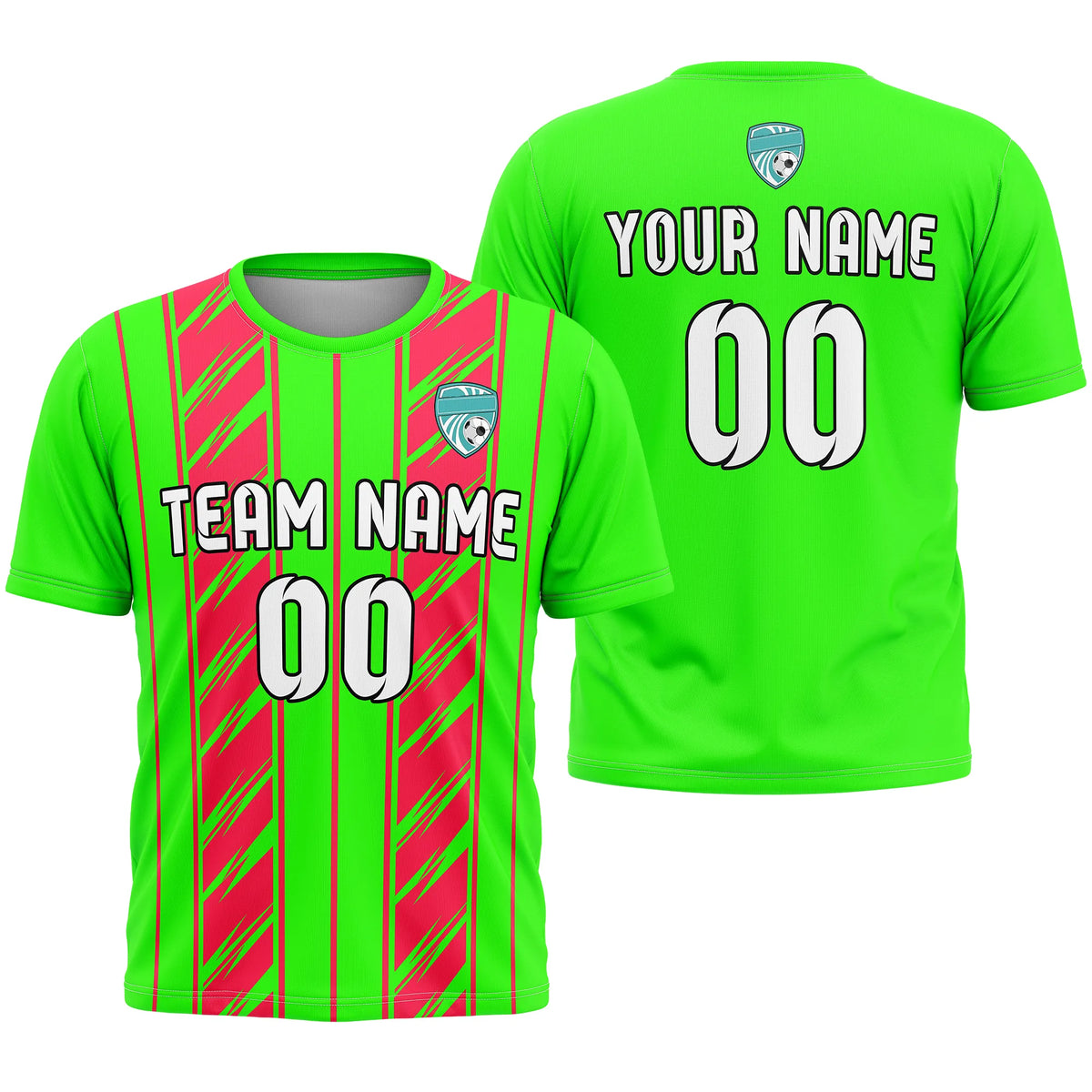 Custom Strip Fashion D2 Soccer Jersey Personalized Football Uniform with Name & Number