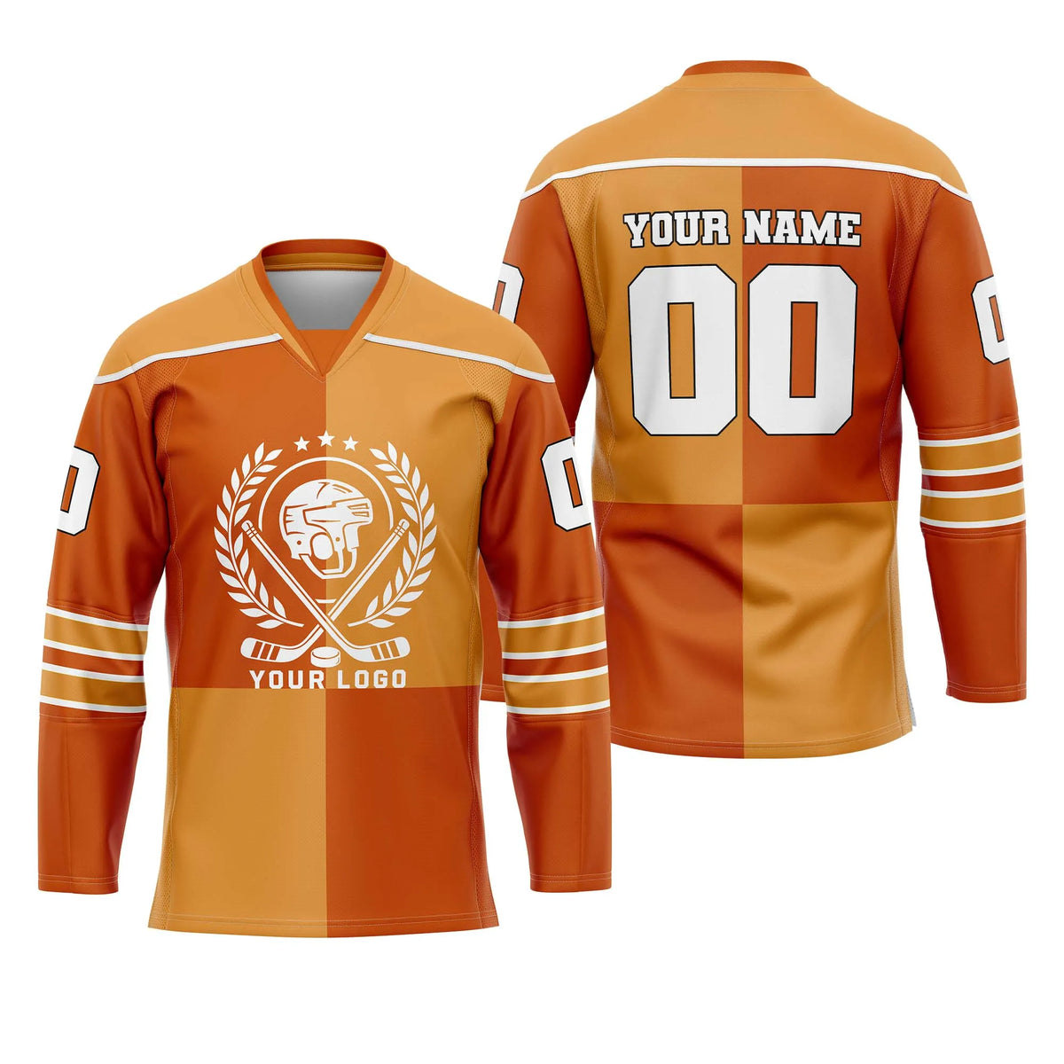 Custom Personalized D3 New Arrival Ice Hockey Jersey with Name, Number & Team Logo