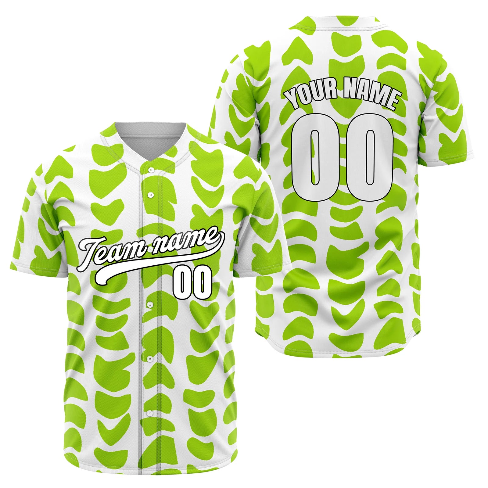 Custom Savage Spots Baseball Sports Jersey Personalized Uniform with Name & Number