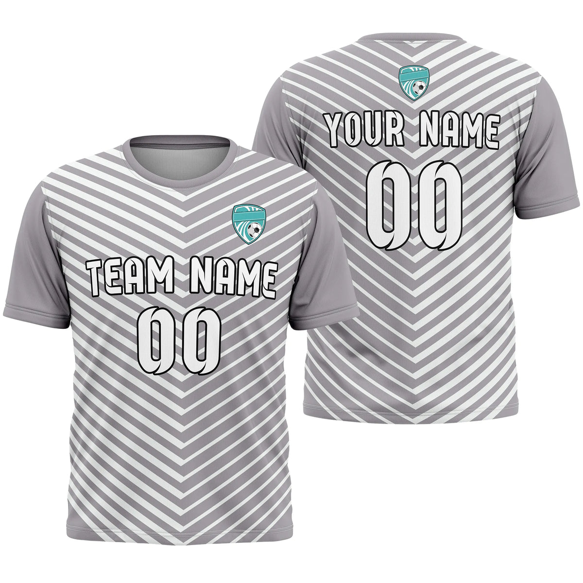 Custom Strip Fashion D5 Soccer Jersey Personalized Football Uniform with Name & Number