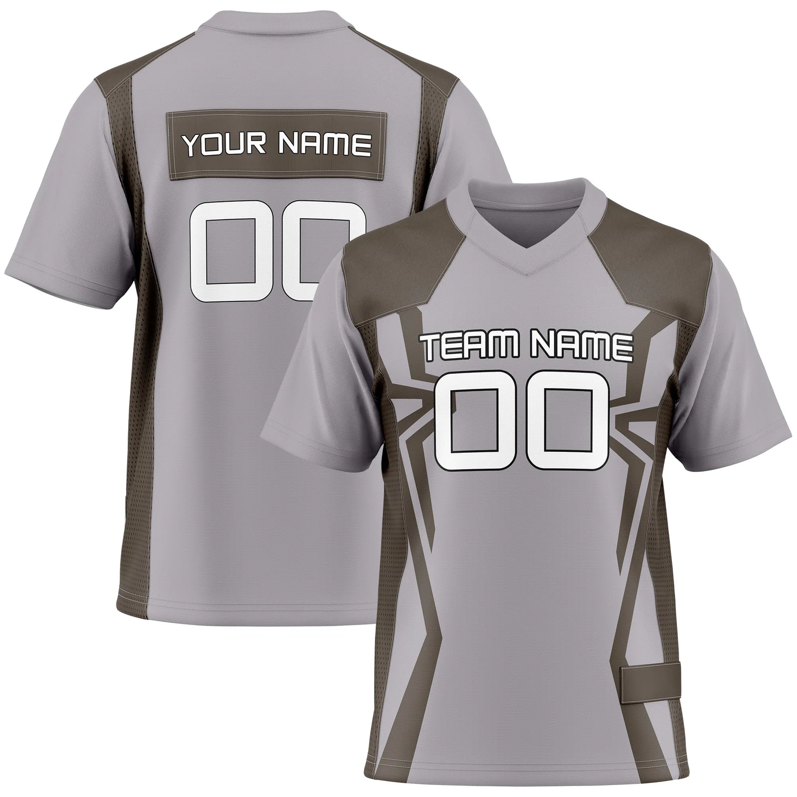 Custom Classic Style D4 Flag Football Jersey Personalized Uniform with Name & Number