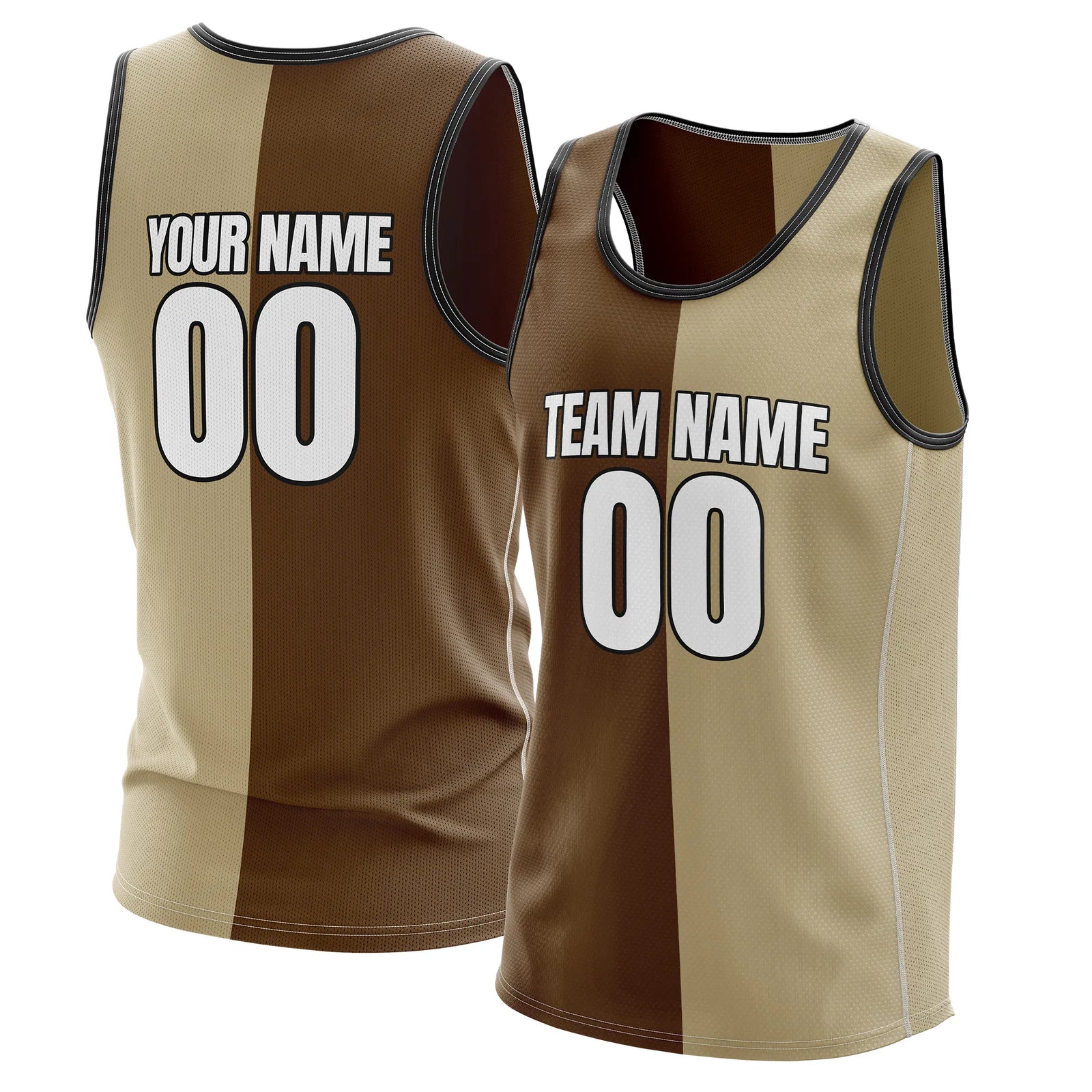 Custom Twin Panel Slip Fashion Tops Sports Jersey Personalized Uniform with Name & Number