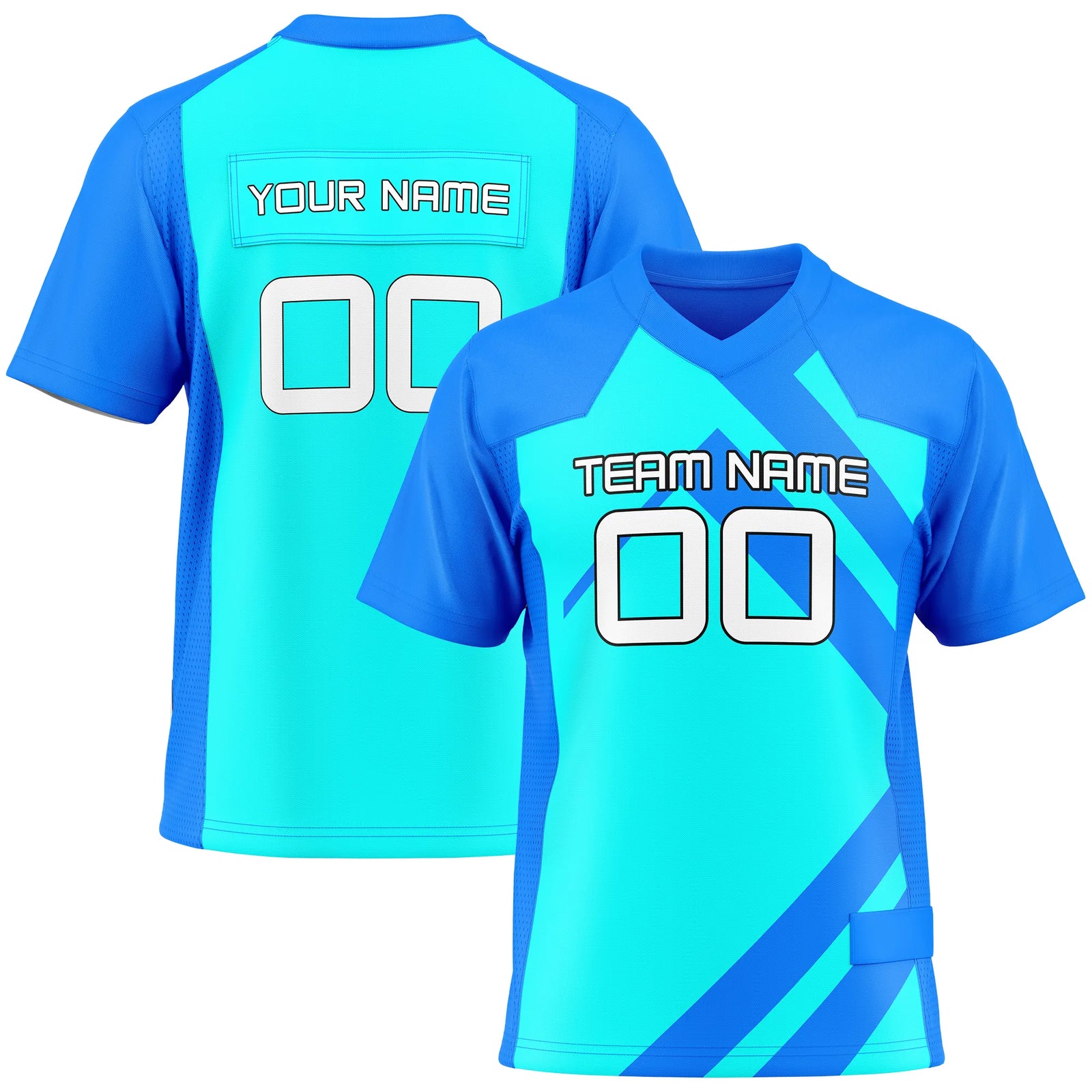 Custom Classic Style D5 Flag Football Jersey Personalized Uniform with Name & Number
