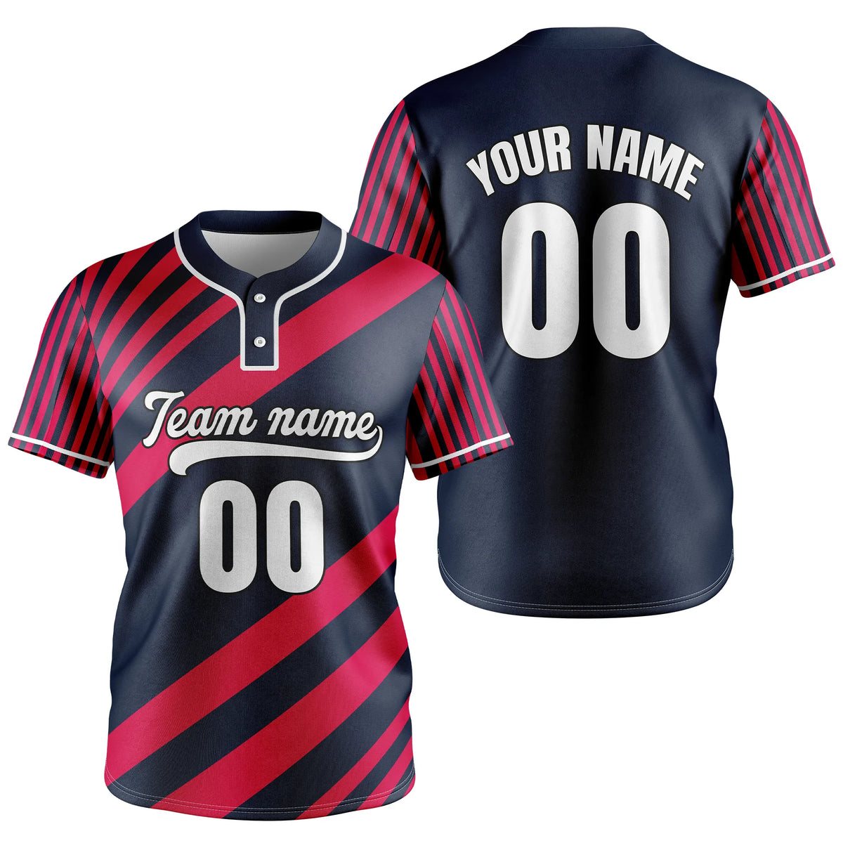 Custom Strike Force Baseball Aqua Sports Jersey Personalized Uniform with Name & Number