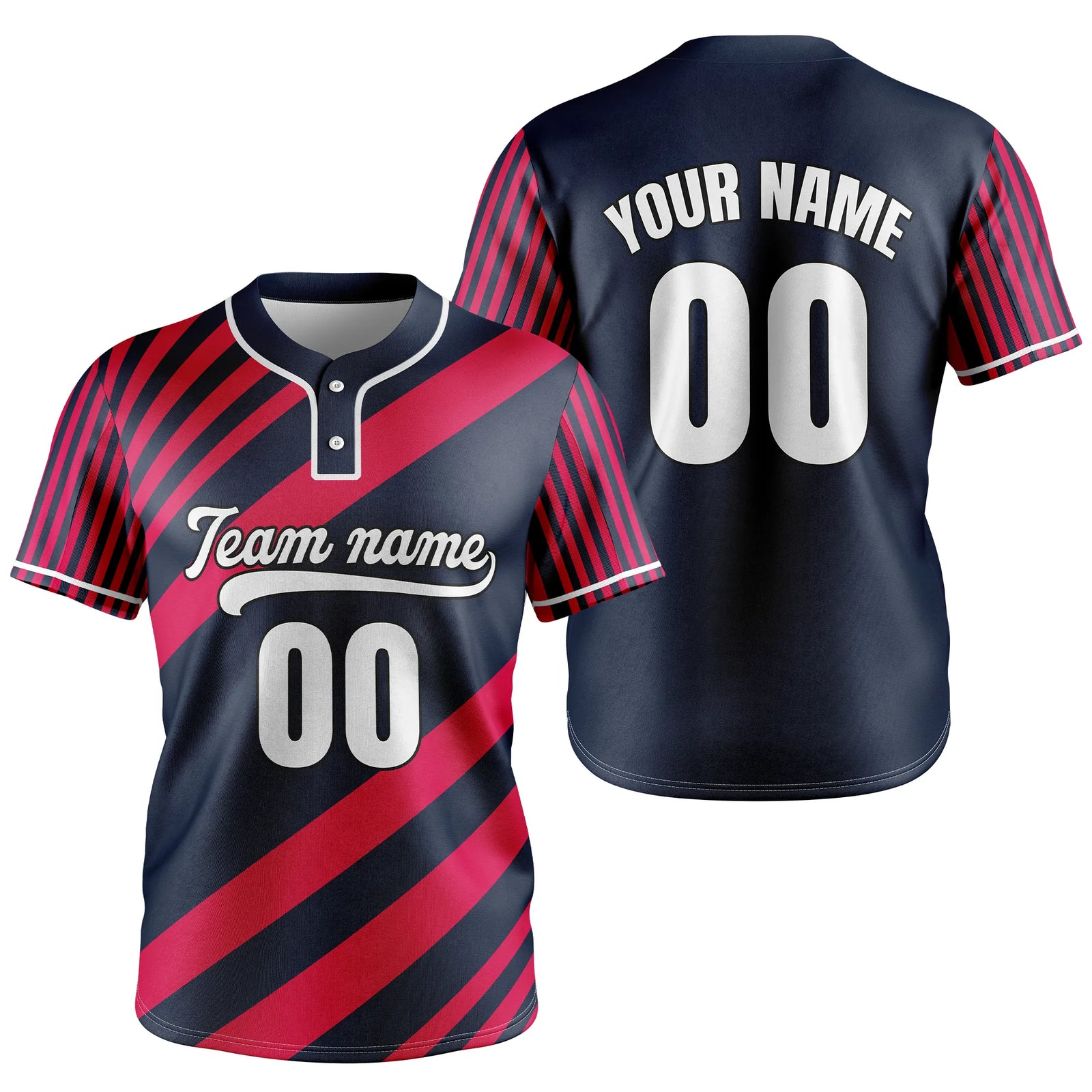 Custom Strike Force Baseball Aqua Sports Jersey Personalized Uniform with Name & Number