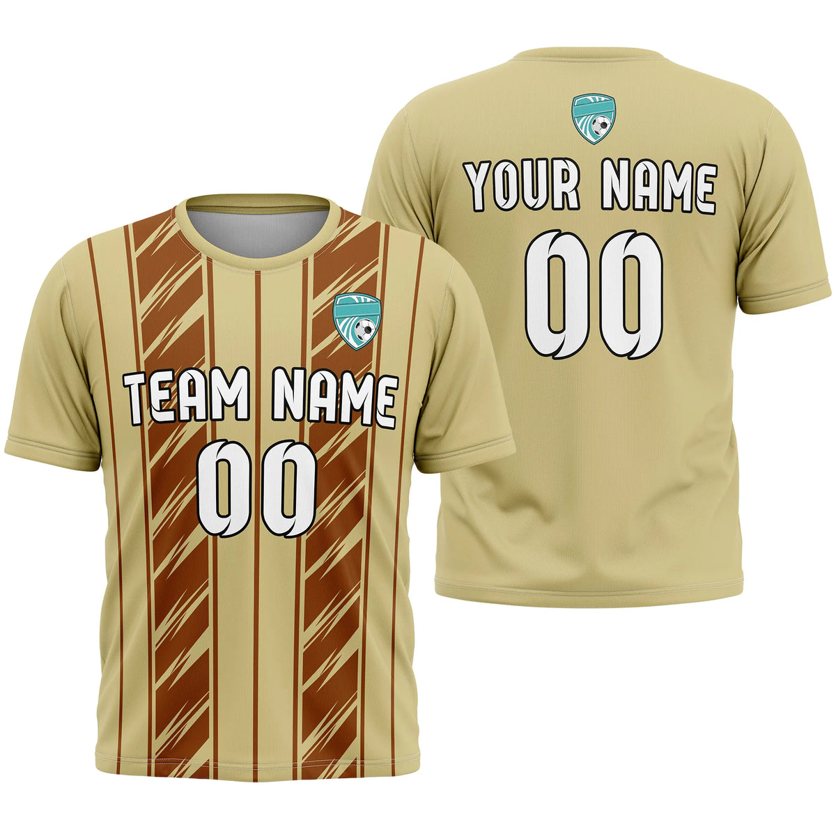 Custom Strip Fashion D2 Soccer Jersey Personalized Football Uniform with Name & Number