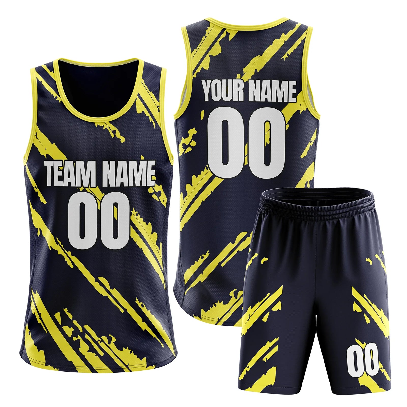 Custom Divide Pro Split Fashion Set Sports Jersey Personalized Uniform with Name & Number