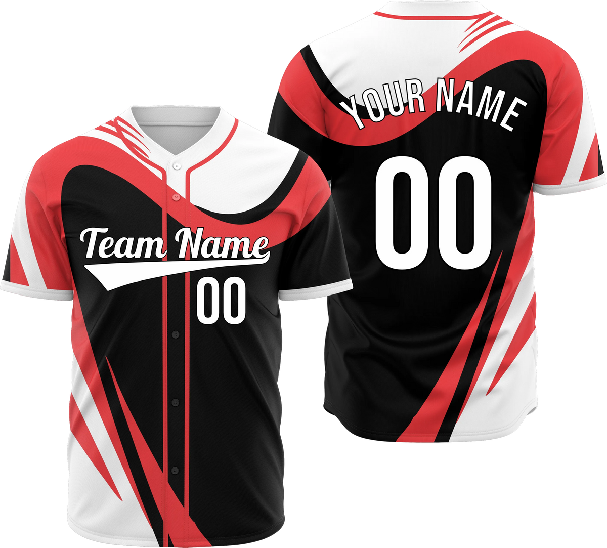 Custom Velocity Flow Baseball Sports Jersey Personalized Uniform with Name & Number