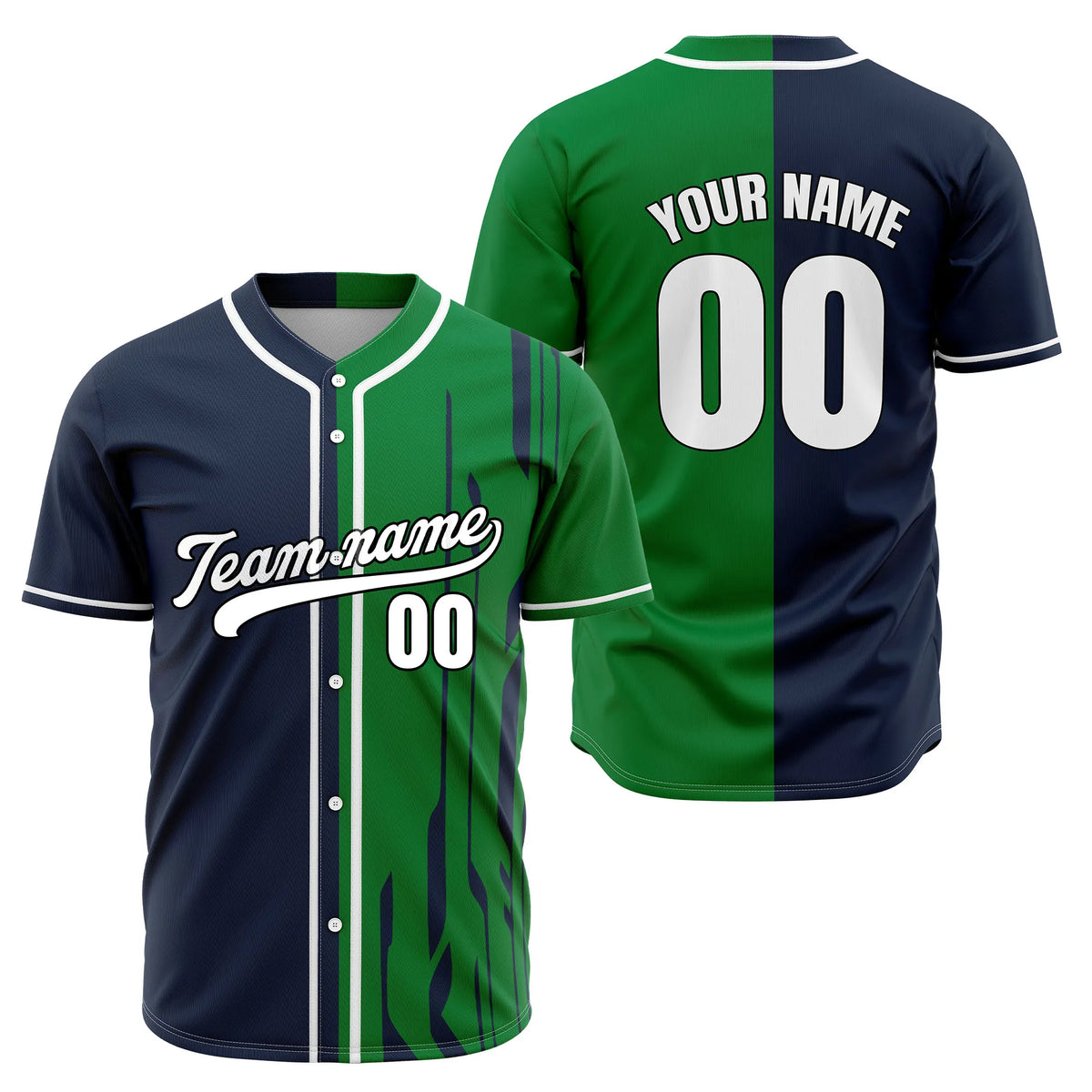 Custom Rival Edge Baseball Aqua Sports Jersey Personalized Uniform with Name & Number