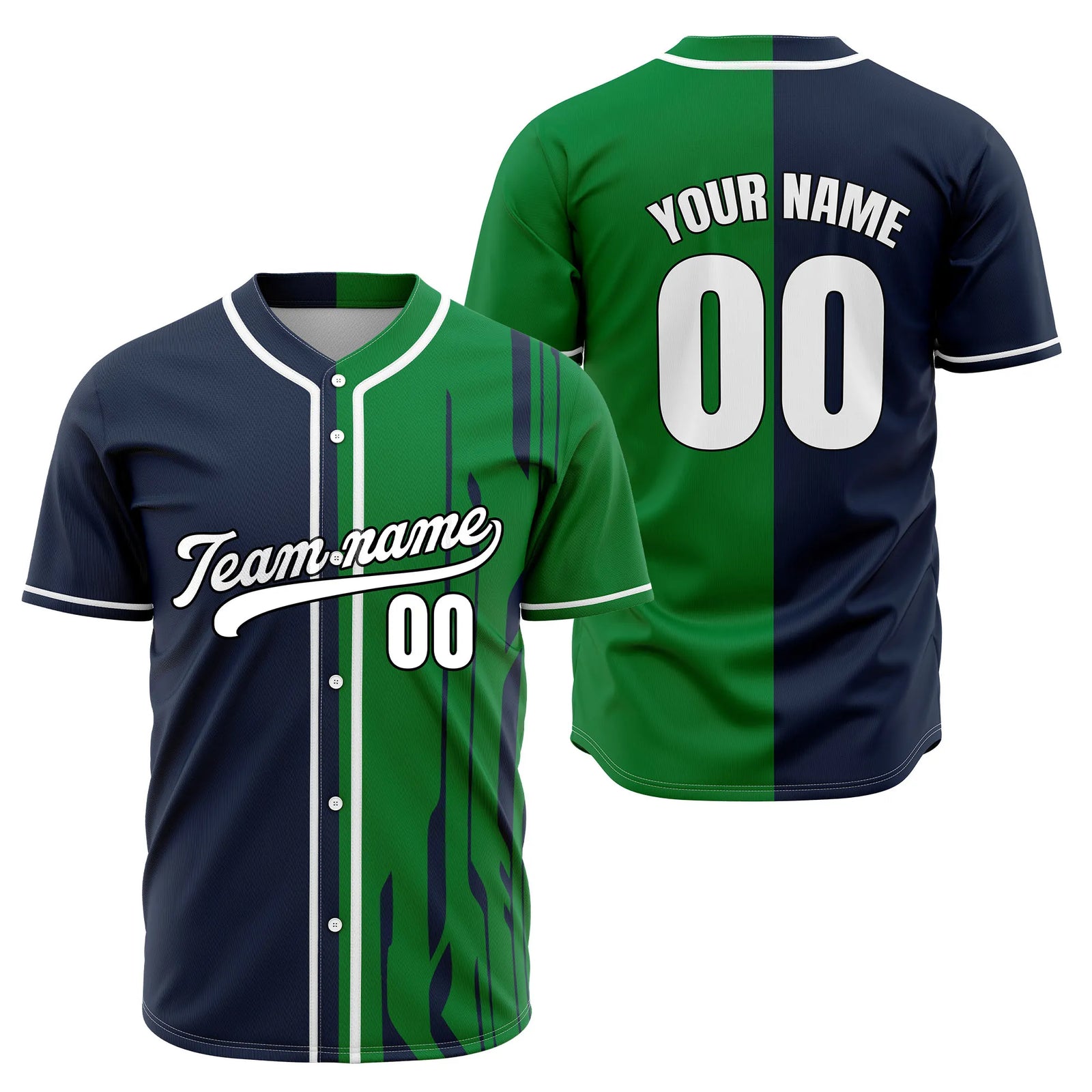 Custom Rival Edge Baseball Aqua Sports Jersey Personalized Uniform with Name & Number