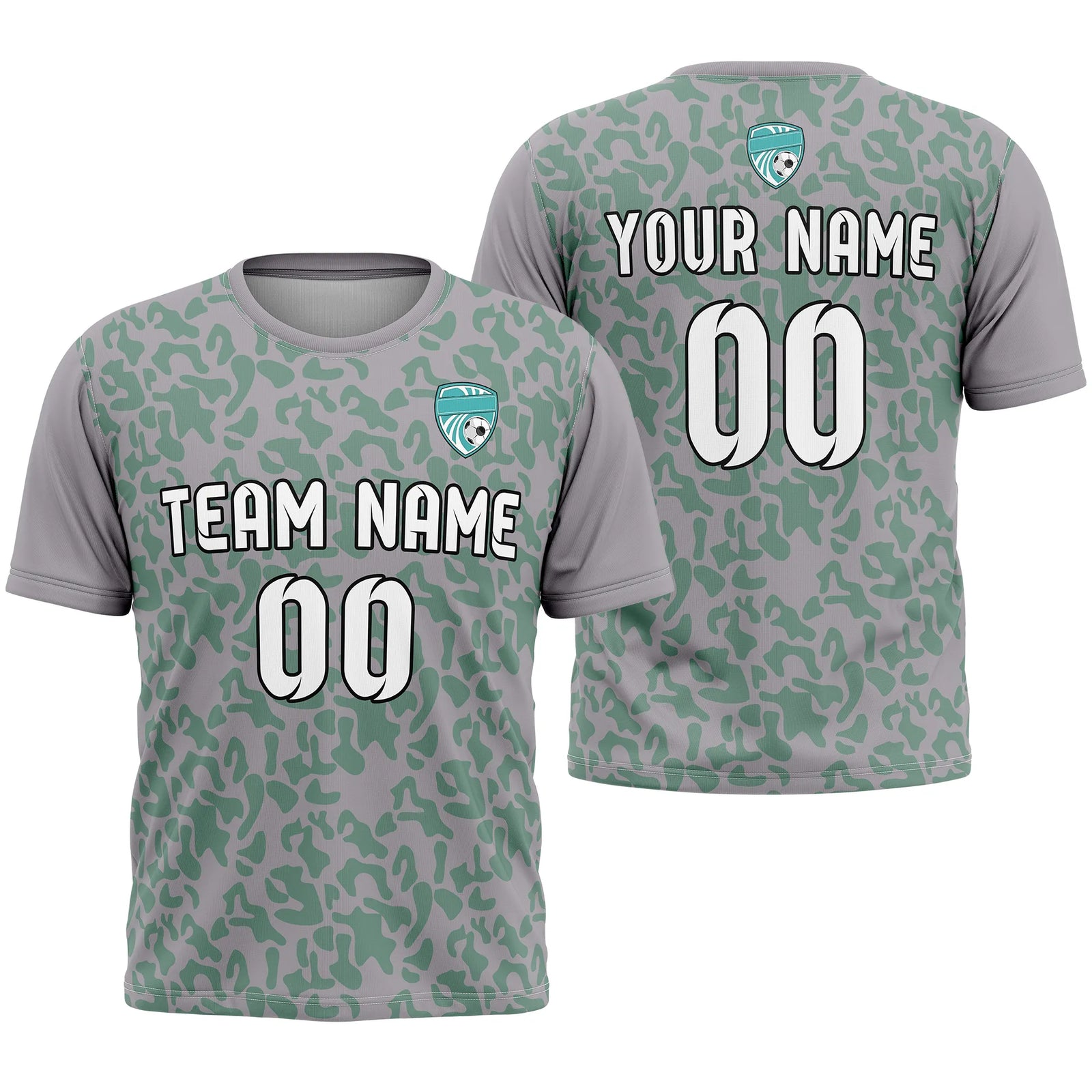 Custom Camo D5 Soccer Jersey Personalized Football Uniform with Name & Number