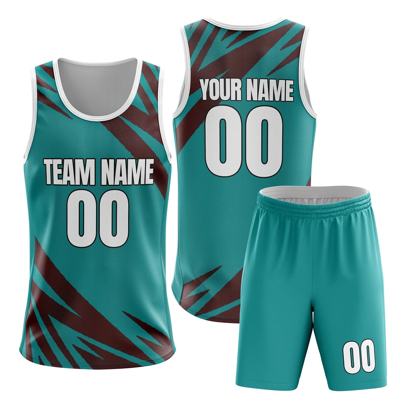 Custom Split Zone Split Fashion Set Sports Jersey Personalized Uniform with Name & Number