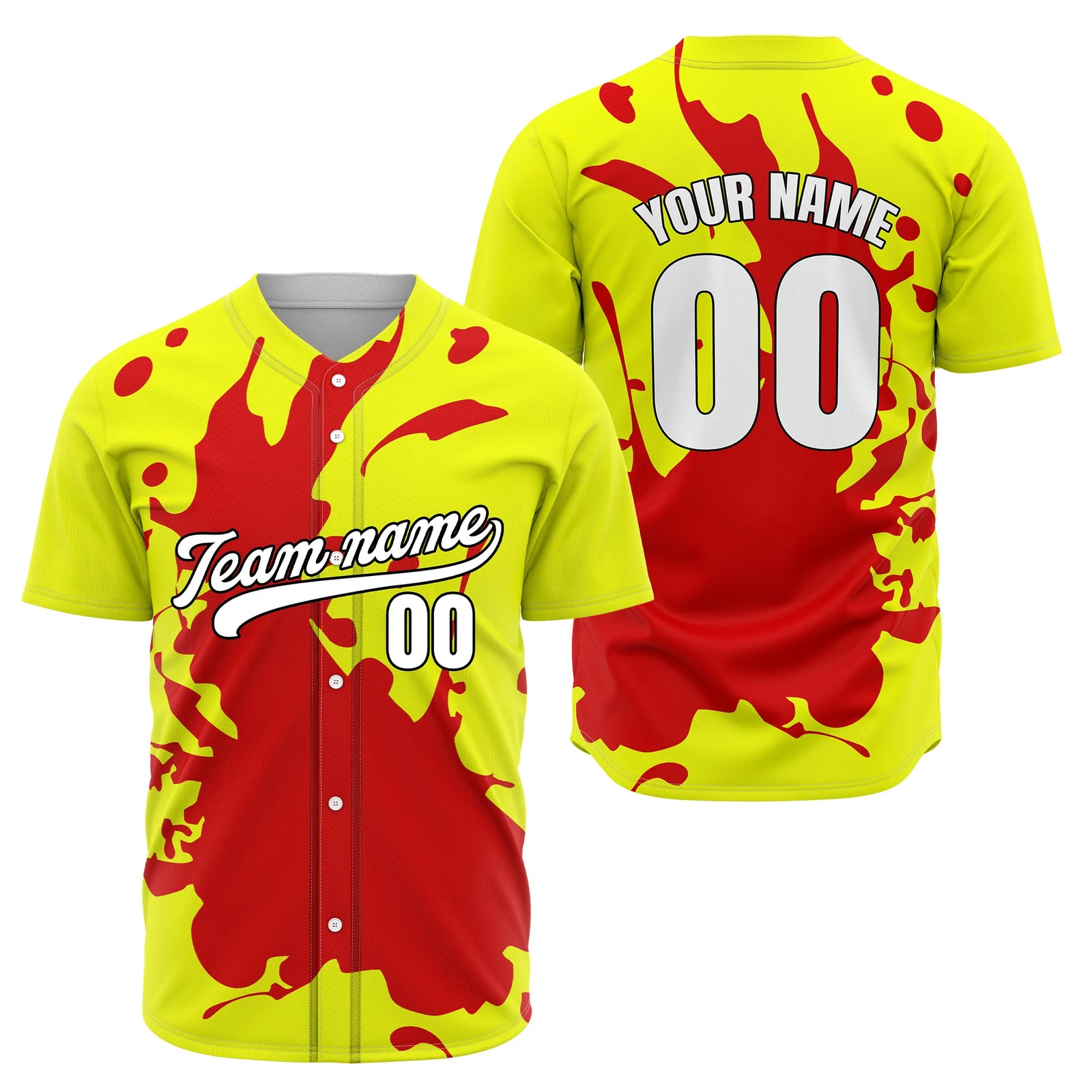 Custom Ink Explosion Sports Jersey Personalized Uniform with Name & Number