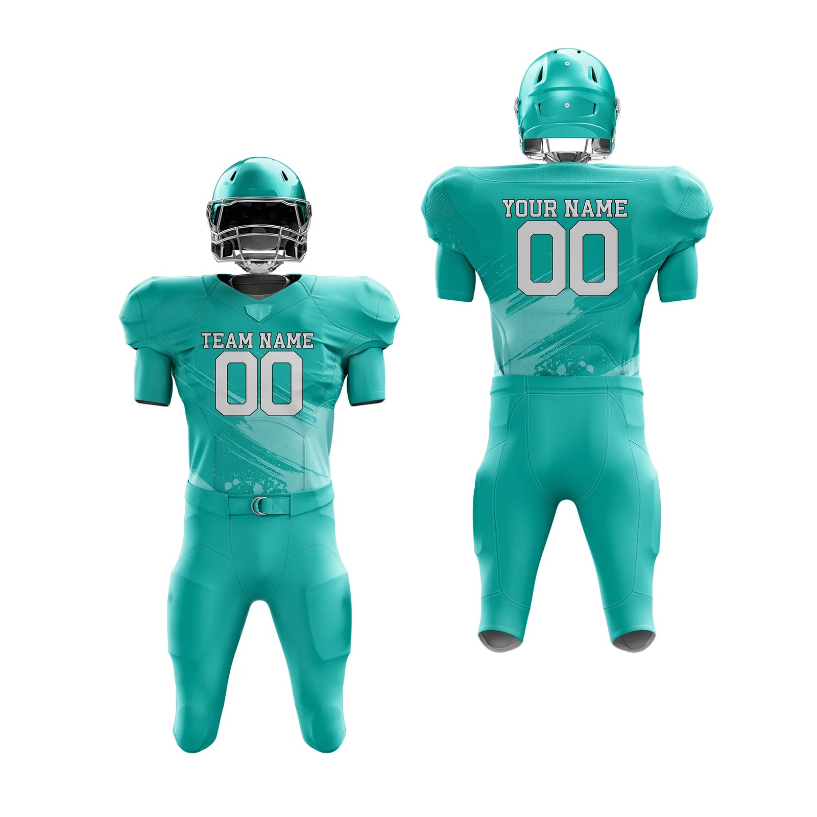Custom Personalized D2 Drift Fashion American Football Jersey with Name, Number & Team Logo