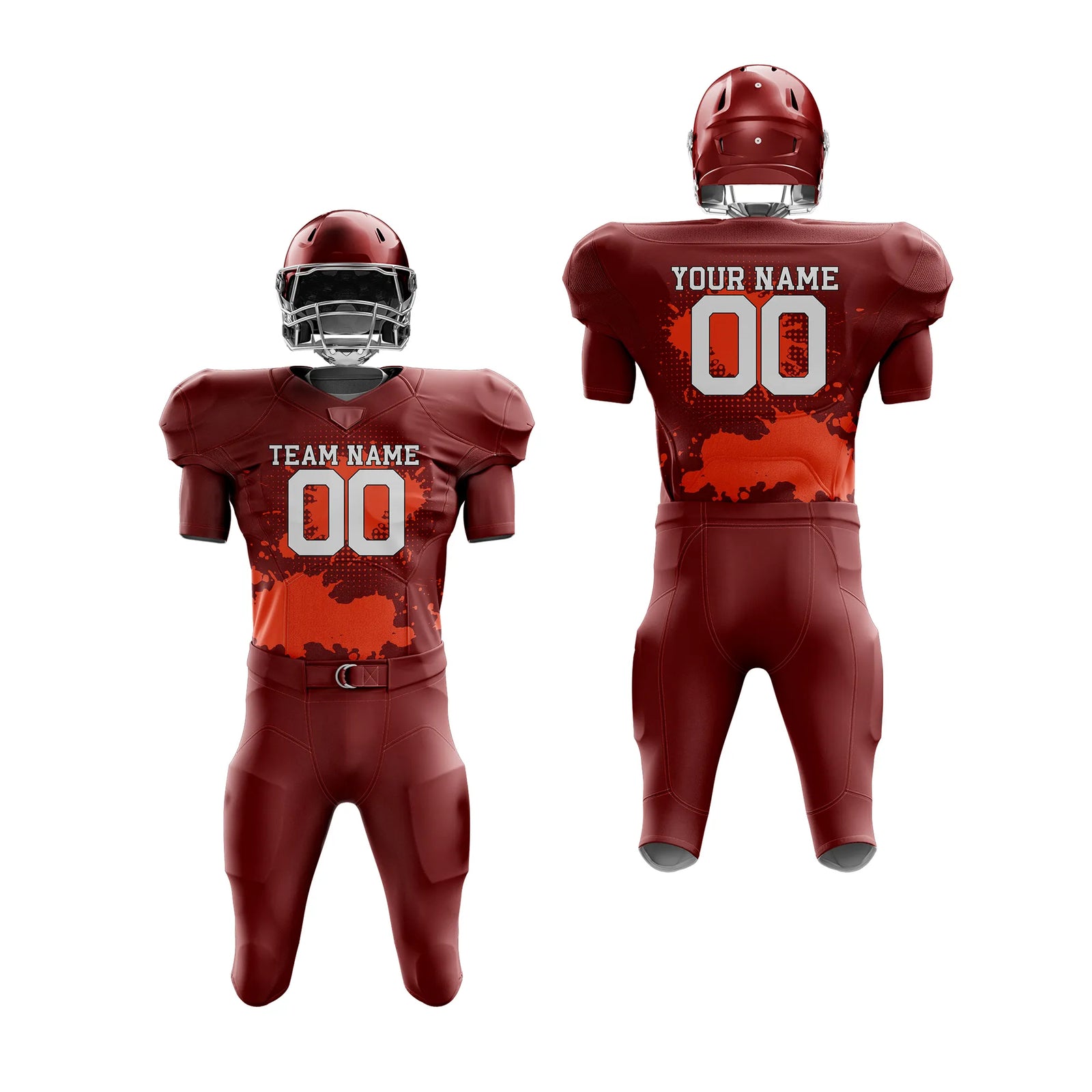 Custom Personalized D1 Drift Fashion American Football Jersey with Name, Number & Team Logo
