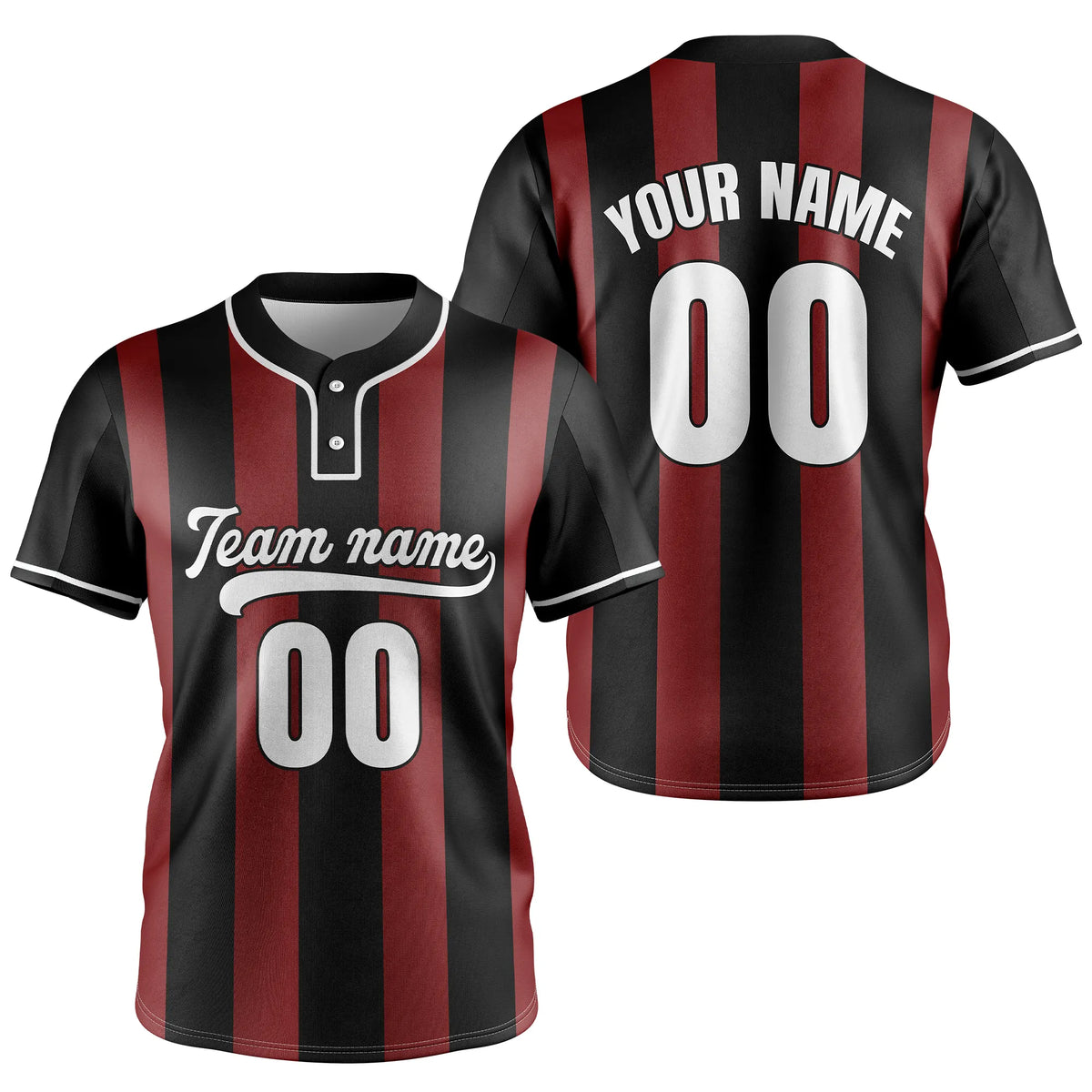 Custom Dugout Stripes Baseball Aqua Sports Jersey Personalized Uniform with Name & Number