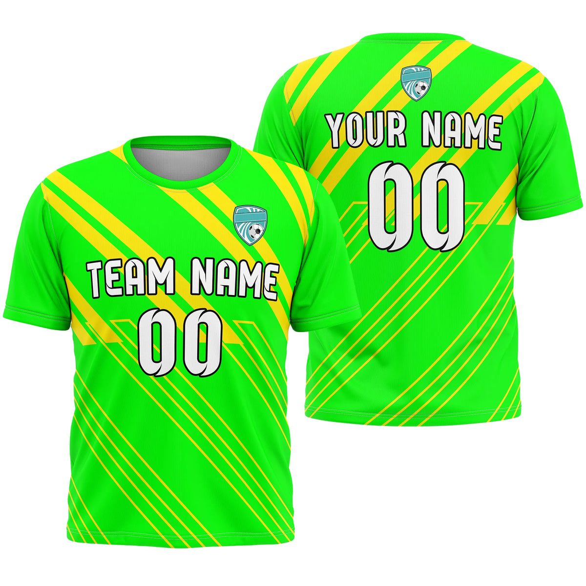 Custom Strip Fashion D4 Soccer Jersey Personalized Football Uniform with Name & Number