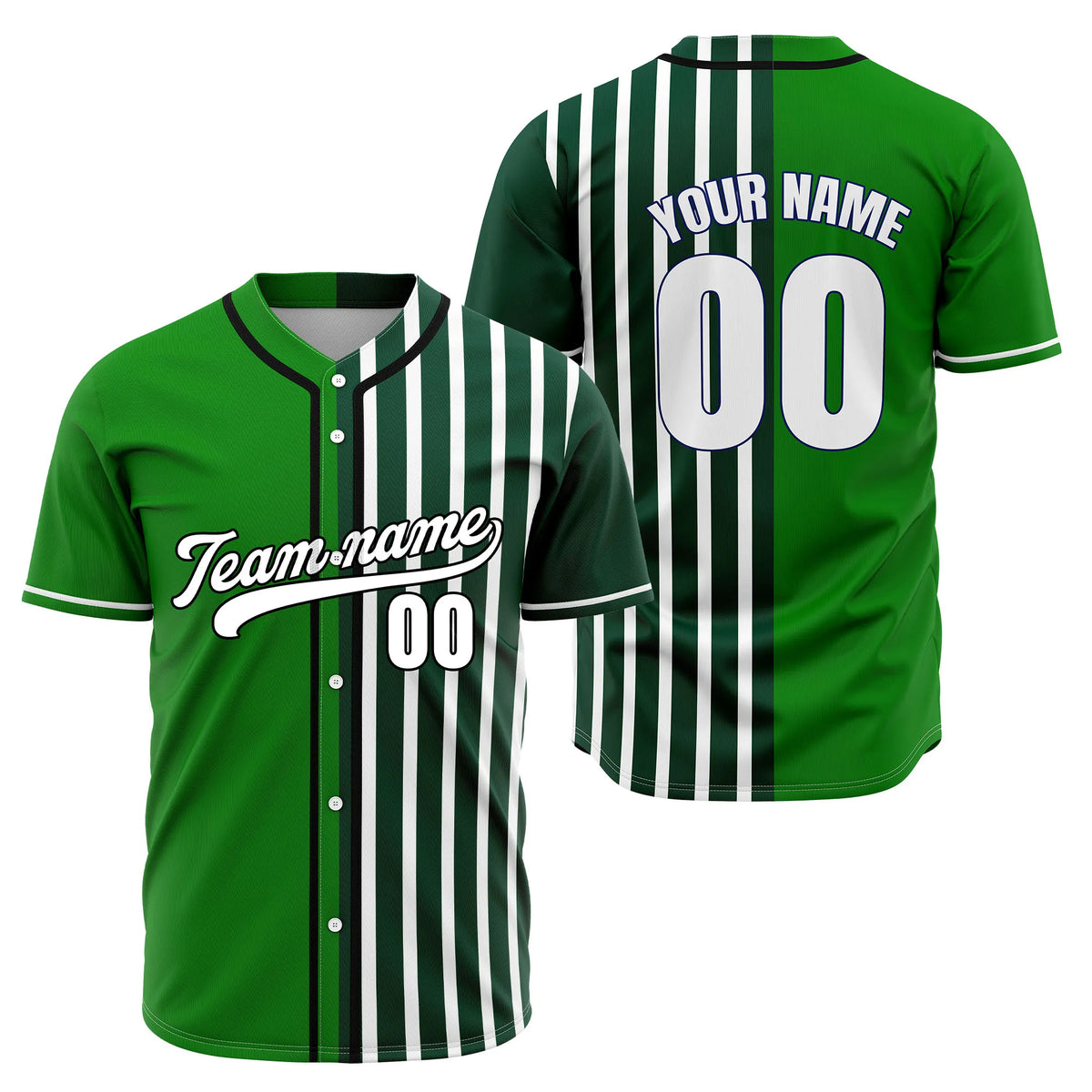 Custom Rival Lines Baseball Sports Jersey Personalized Uniform with Name & Number