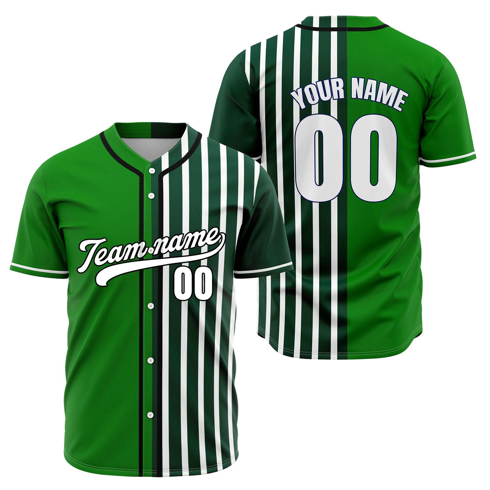 Custom Rival Lines Baseball Sports Jersey Personalized Uniform with Name & Number