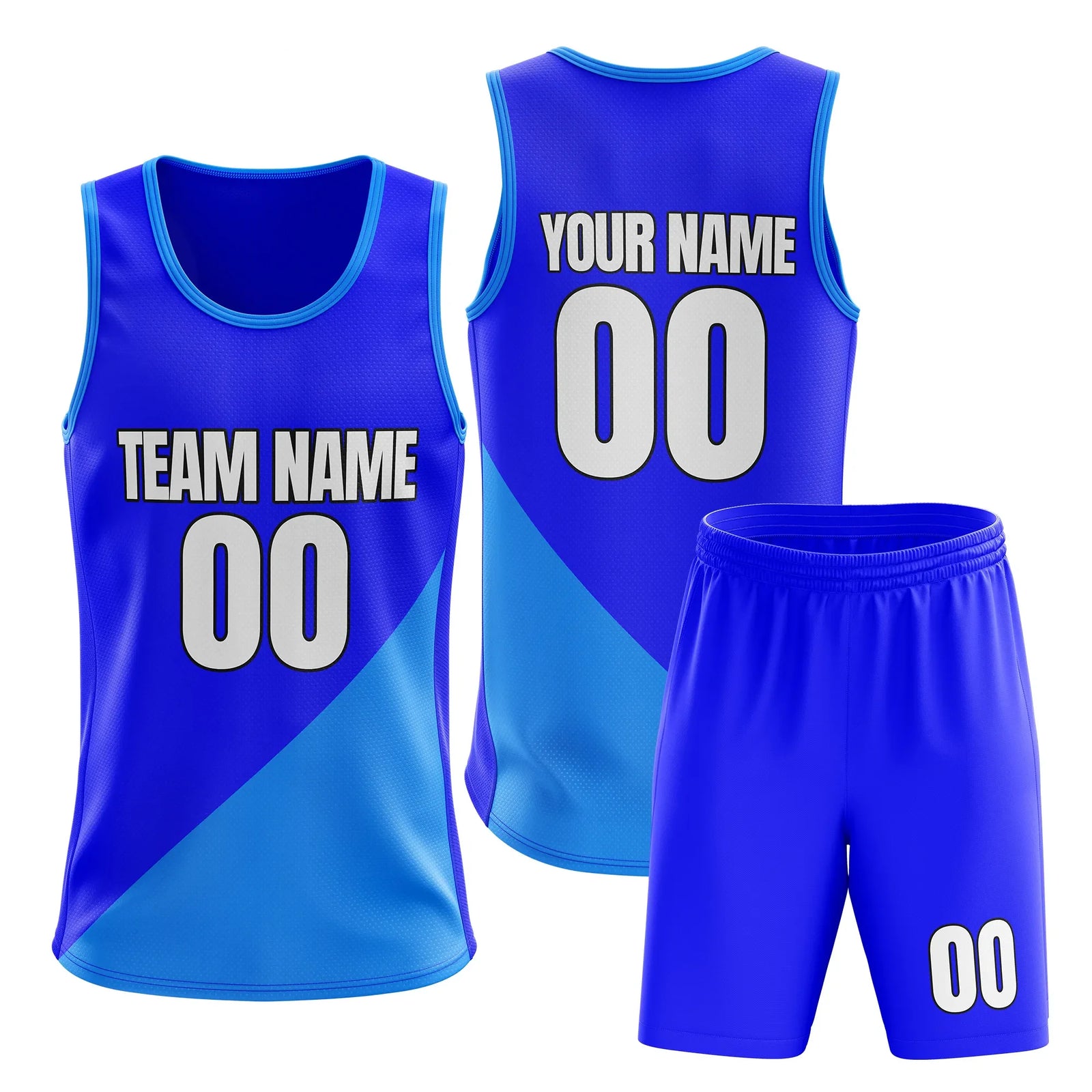 Custom Rapid Bolt Split Fashion Set Sports Jersey Personalized Uniform with Name & Number