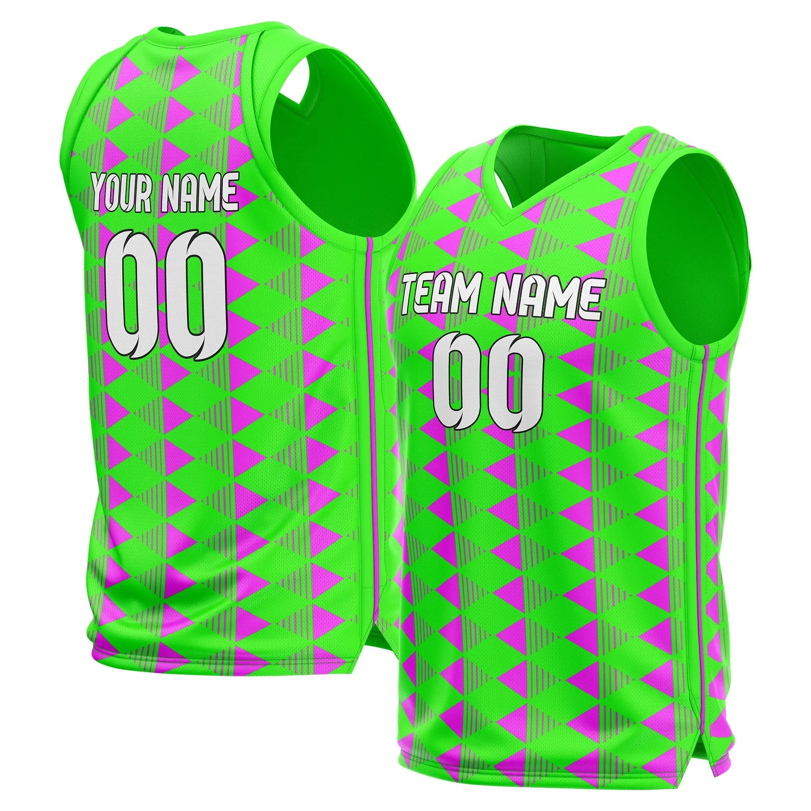 Custom Prism Arrow Printed Sports Jersey Personalized Uniform with Name & Number