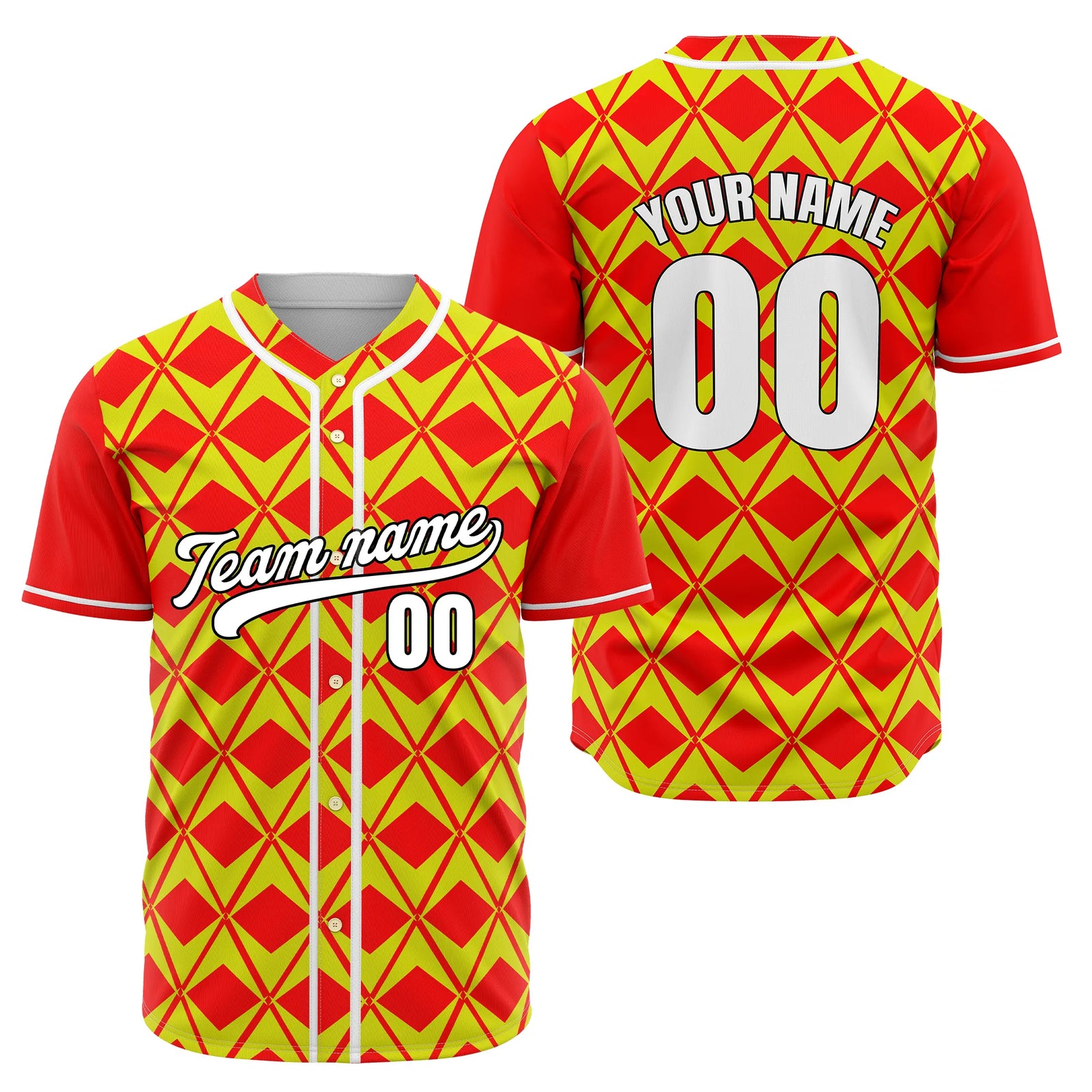 Custom Prism Strike Baseball Sports Jersey Personalized Uniform with Name & Number