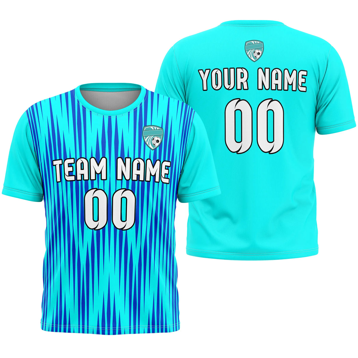 Custom Strip Fashion D1 Soccer Jersey Personalized Football Uniform with Name &amp; Number (Copy)
