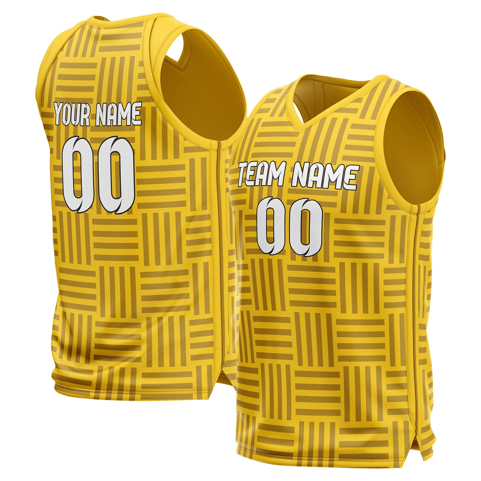 Custom Maze Line Printed Sports Jersey Personalized Uniform with Name & Number