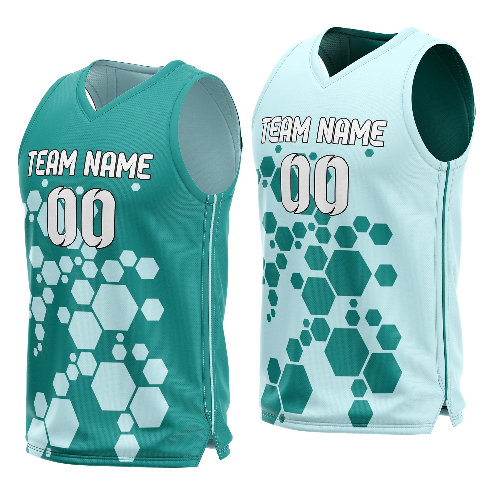 Custom Hive Strike Reversible Top Sports Jersey Personalized Uniform with Name & Number