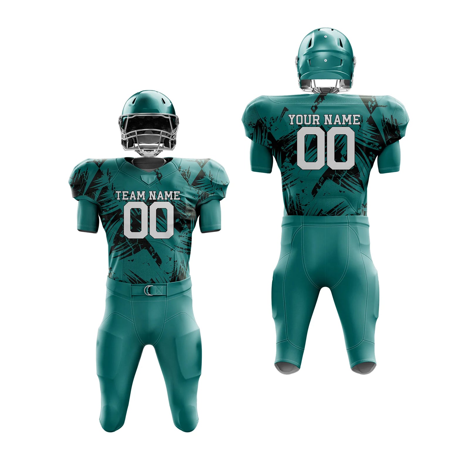 Custom Personalized D4 Drift Fashion American Football Jersey with Name, Number & Team Logo