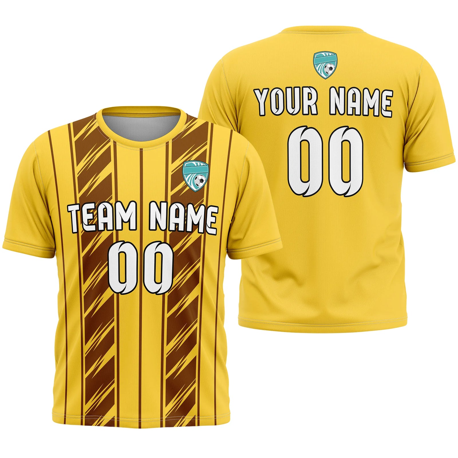 Custom Strip Fashion D2 Soccer Jersey Personalized Football Uniform with Name & Number