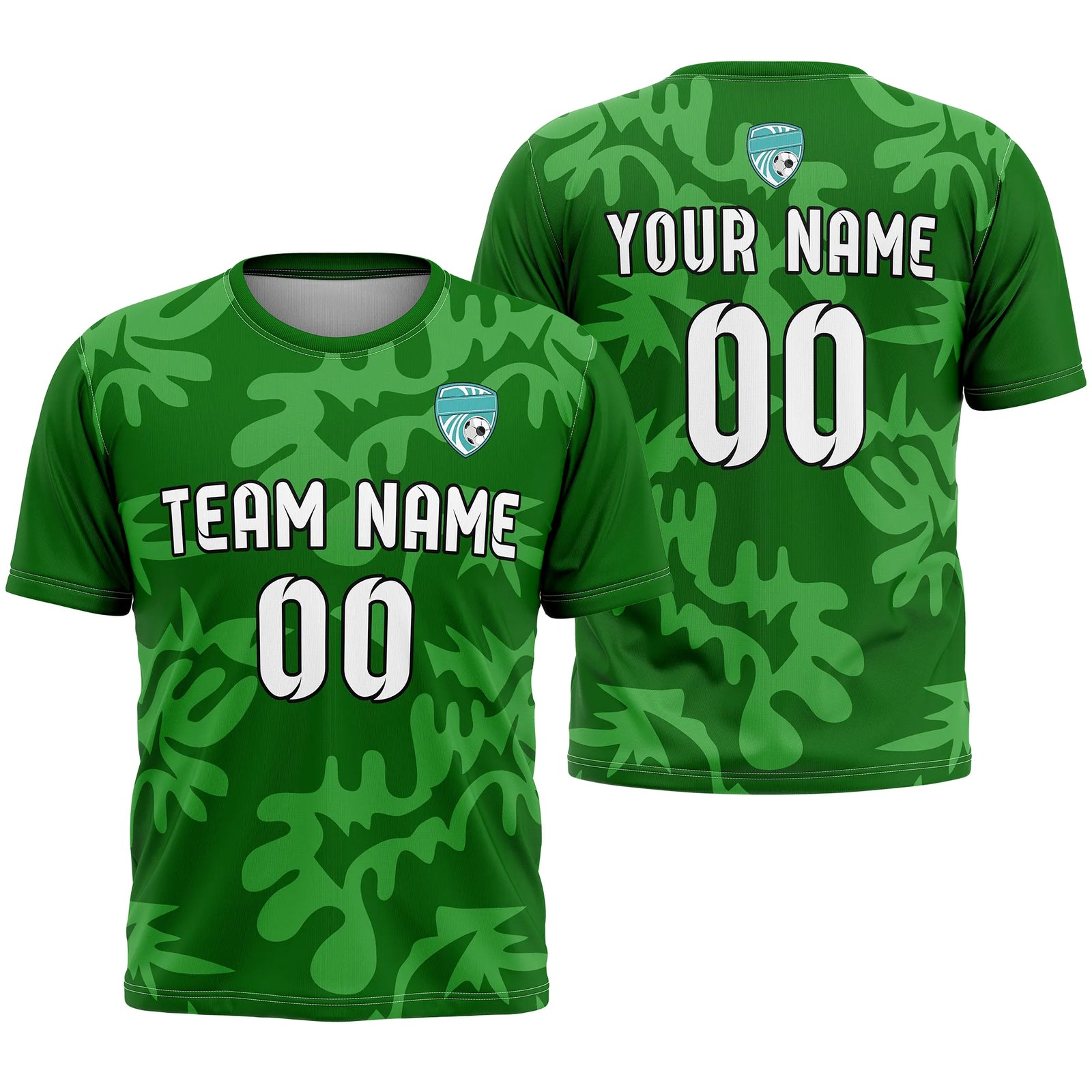 Custom Graffiti Pattern D4 Soccer Jersey Personalized Football Uniform with Name & Number