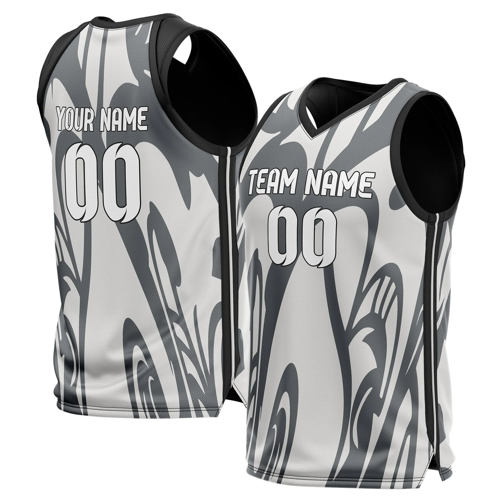 Custom Gaphti Pattern Tops Rapid Shift Sports Jersey Personalized Uniform with Name & Number