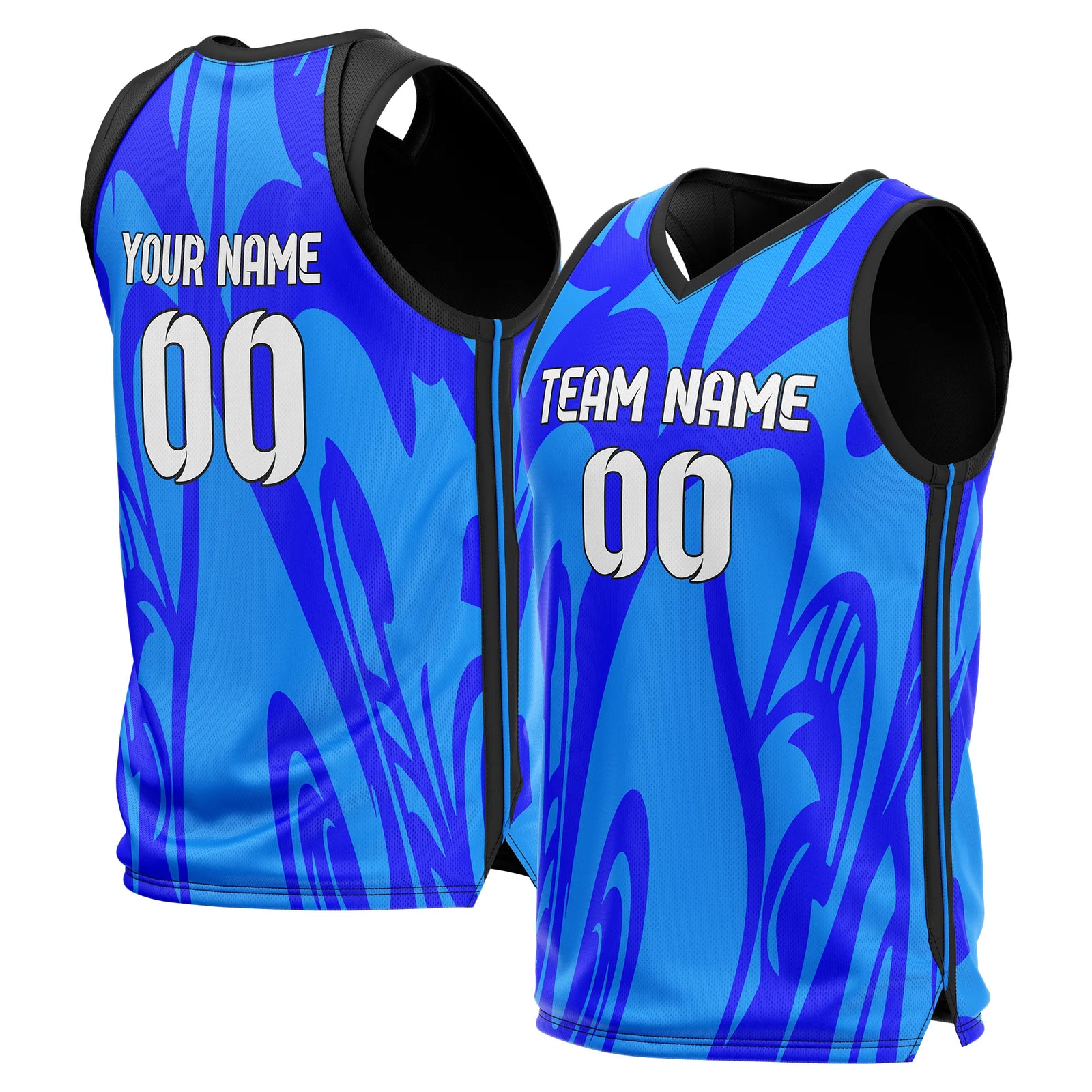 Custom Gaphti Pattern Tops Rapid Shift Sports Jersey Personalized Uniform with Name & Number