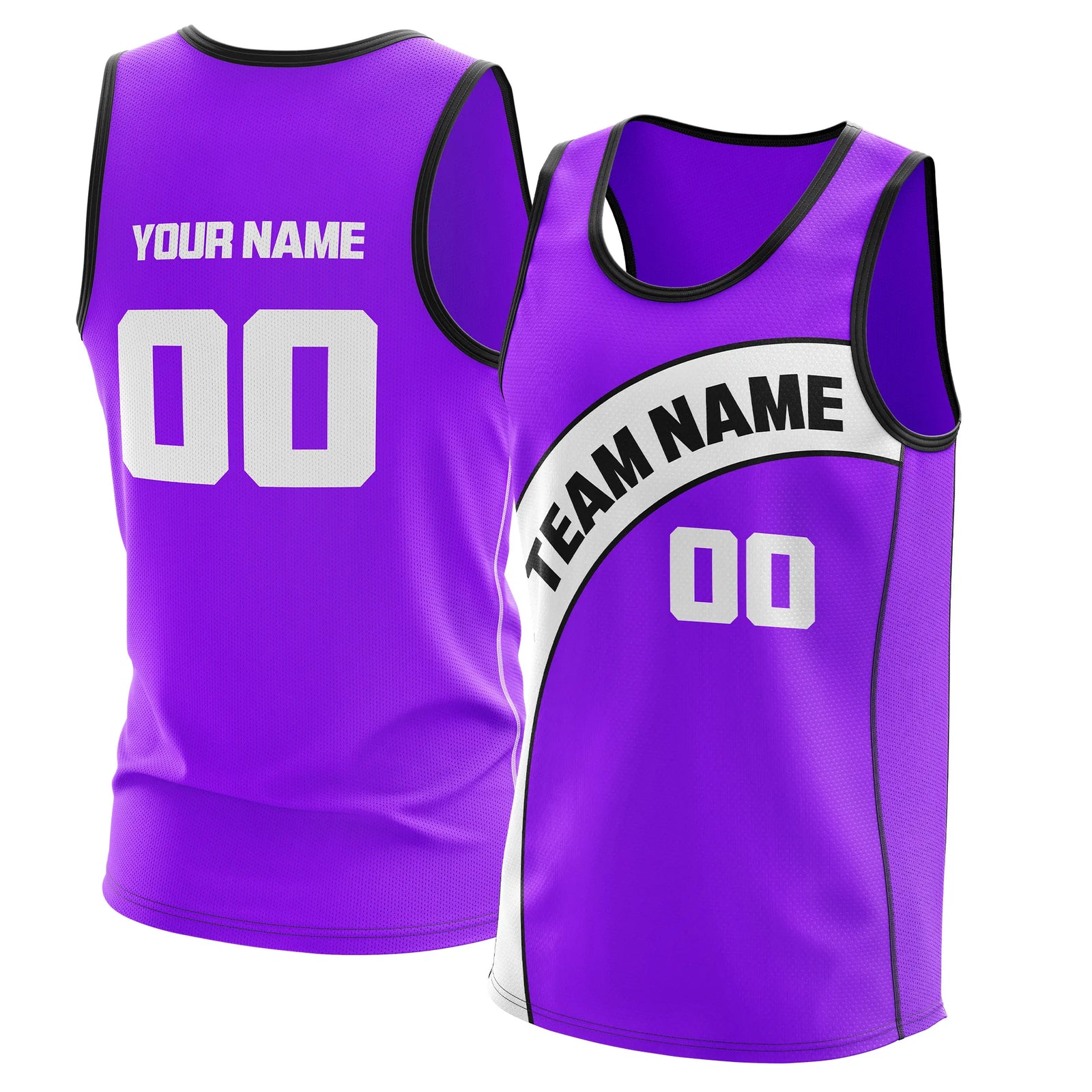 Custom Classic Top Arc Sports Jersey Personalized Uniform with Name & Number