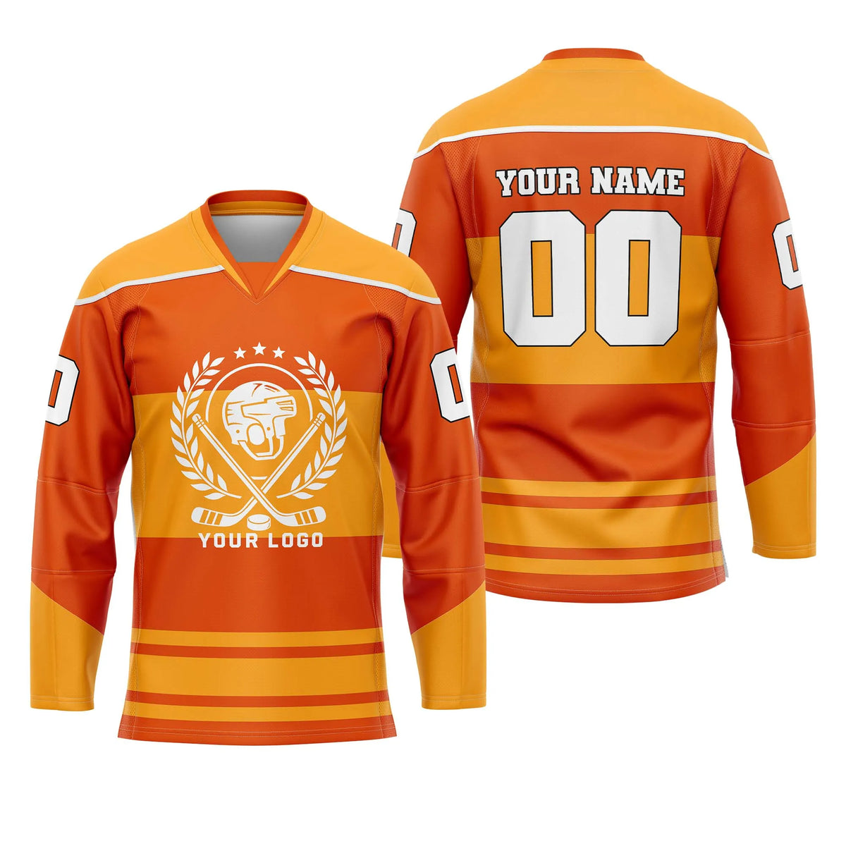 Custom Personalized D5 New Arrival Ice Hockey Jersey with Name, Number & Team Logo