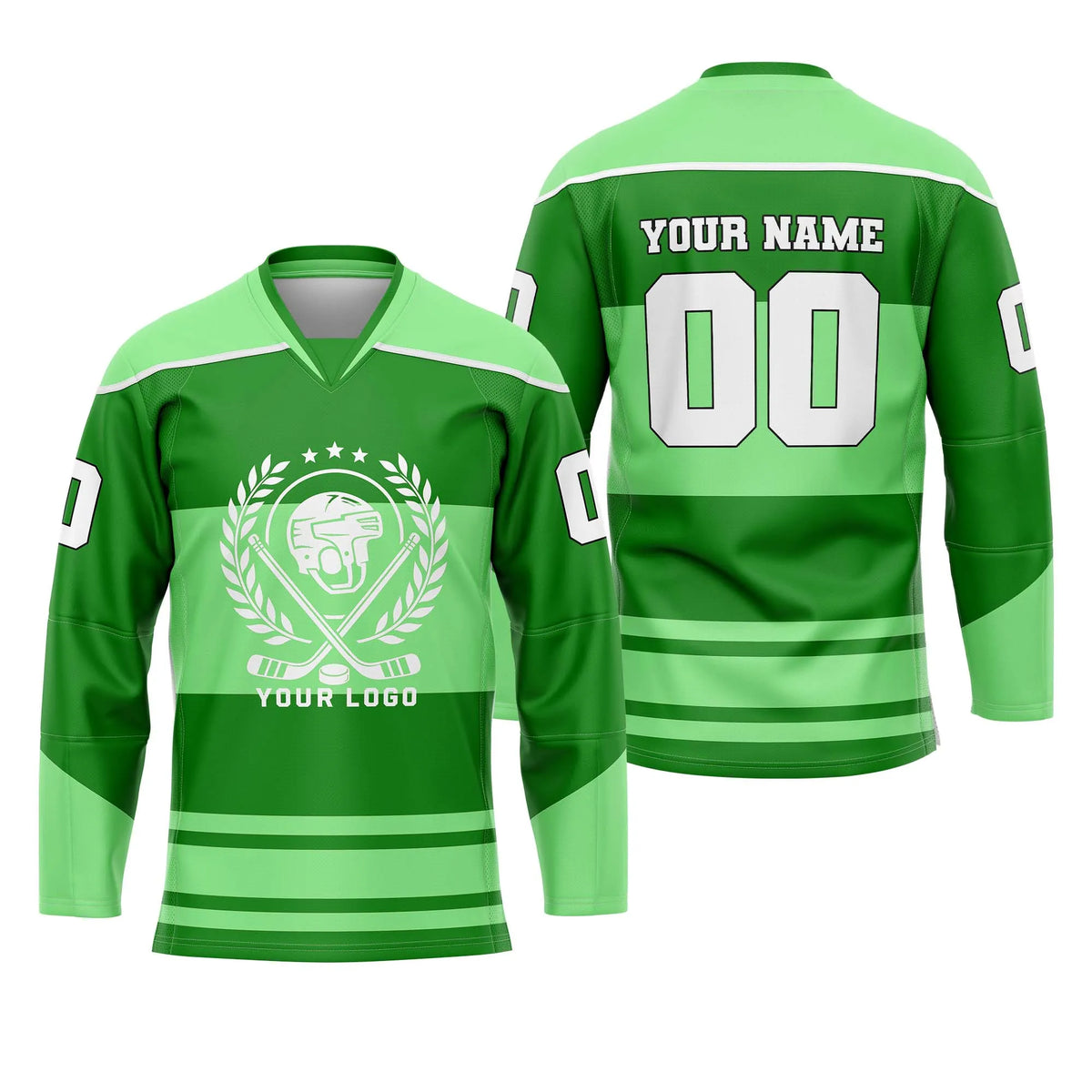Custom Personalized D5 New Arrival Ice Hockey Jersey with Name, Number & Team Logo