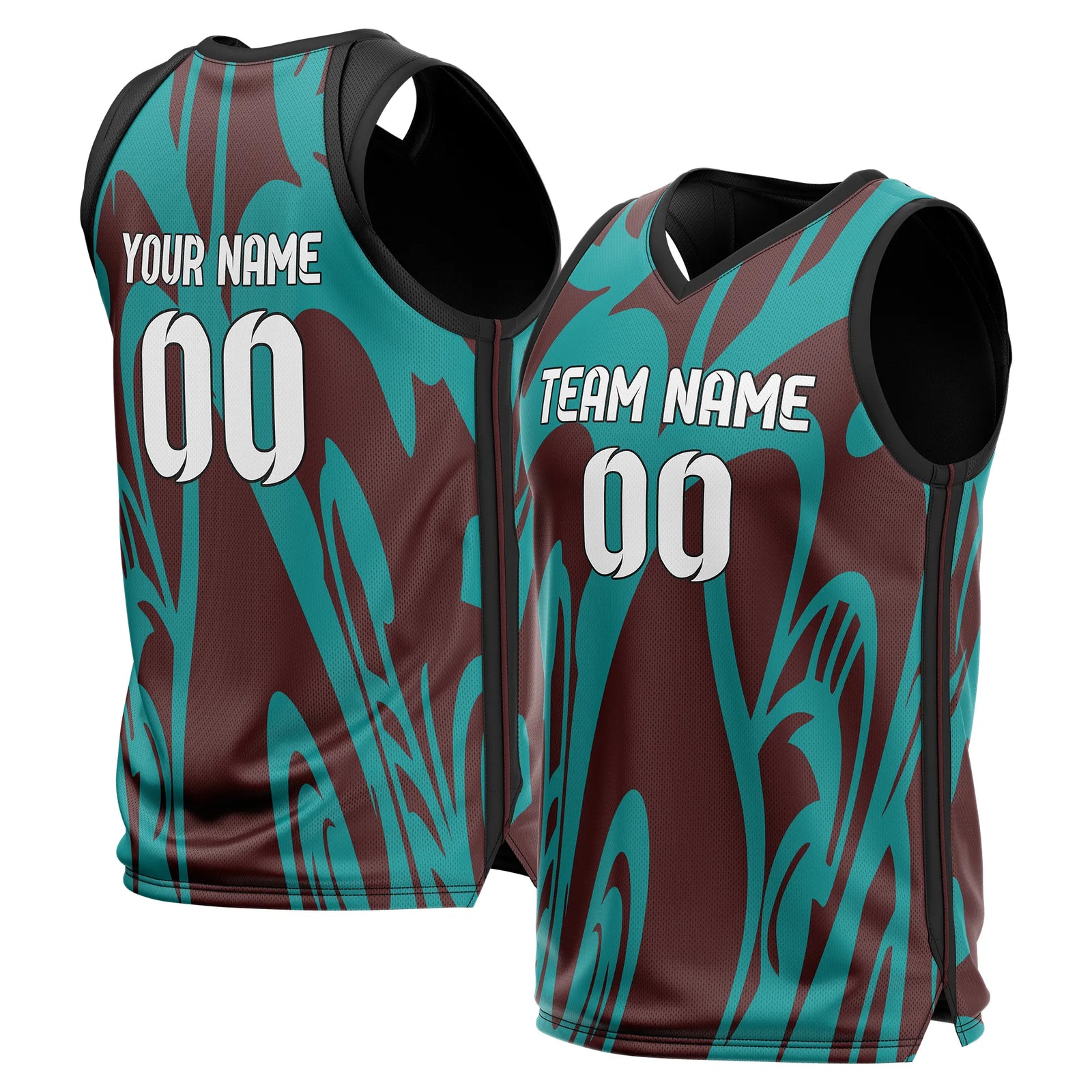 Custom Gaphti Pattern Tops Rapid Shift Sports Jersey Personalized Uniform with Name & Number