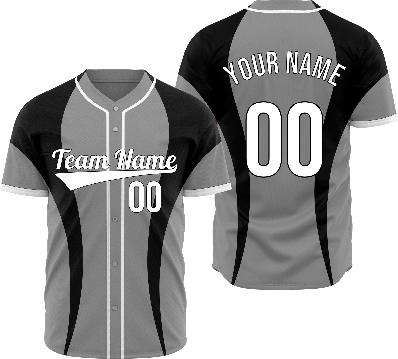 Custom Rising Edge Baseball Sports Jersey Personalized Uniform with Name & Number