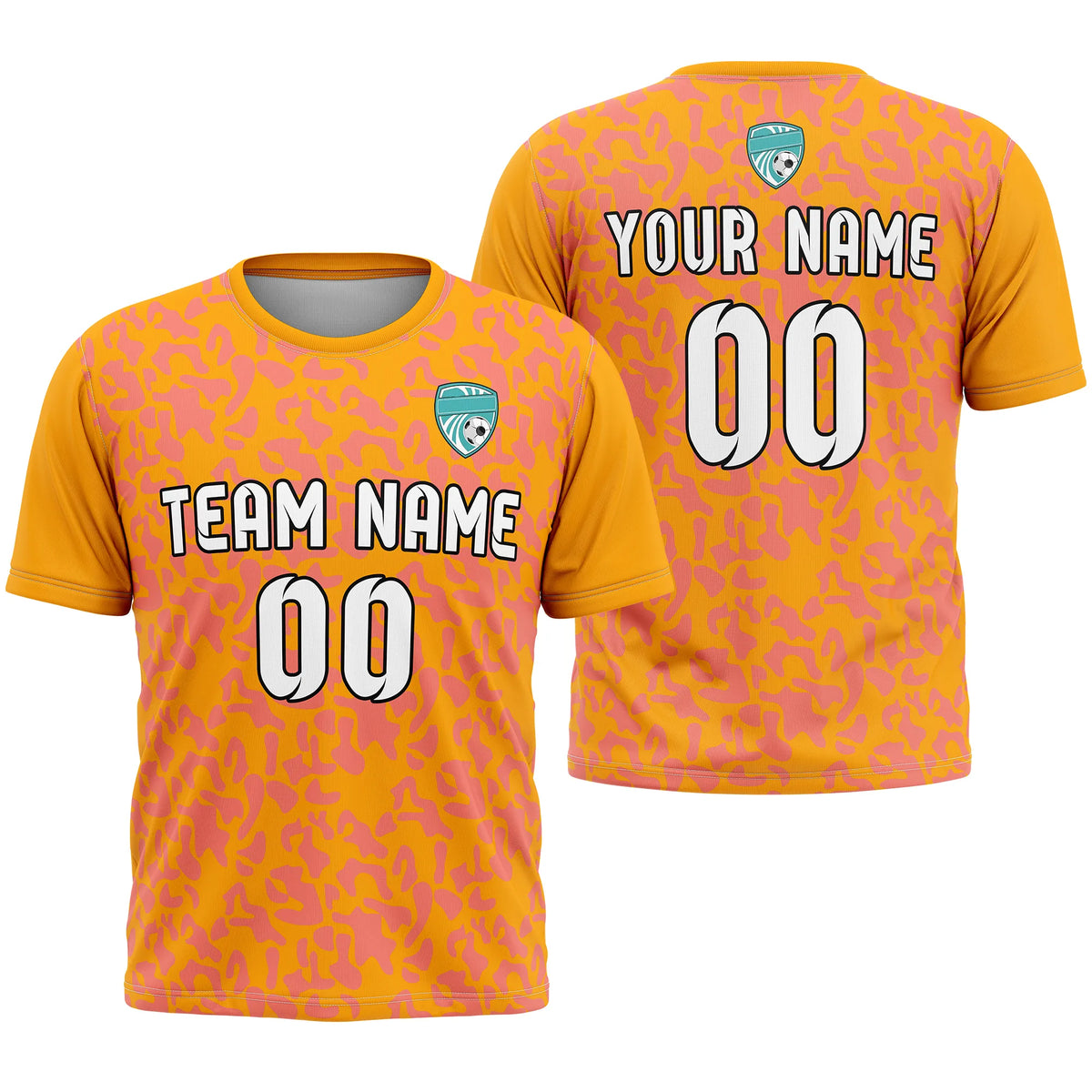 Custom Camo D5 Soccer Jersey Personalized Football Uniform with Name & Number