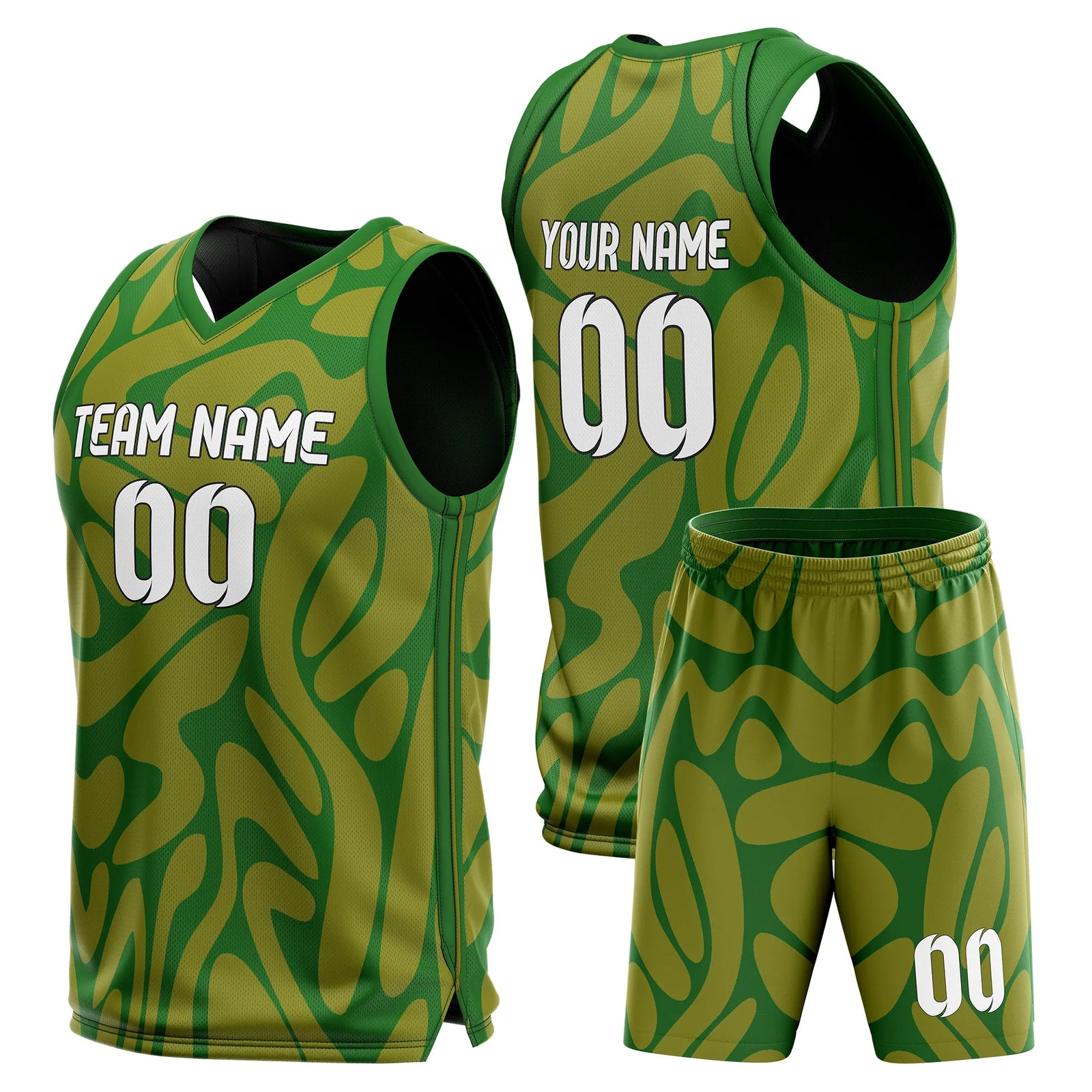 Custom Graphti Pattern Sets Prime Safari Sports Jersey Personalized Uniform with Name & Number