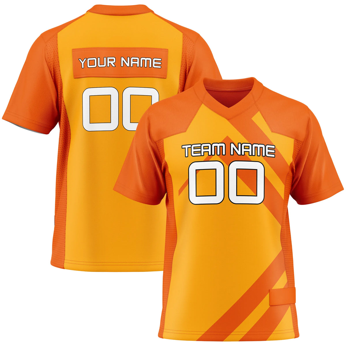Custom Classic Style D5 Flag Football Jersey Personalized Uniform with Name & Number