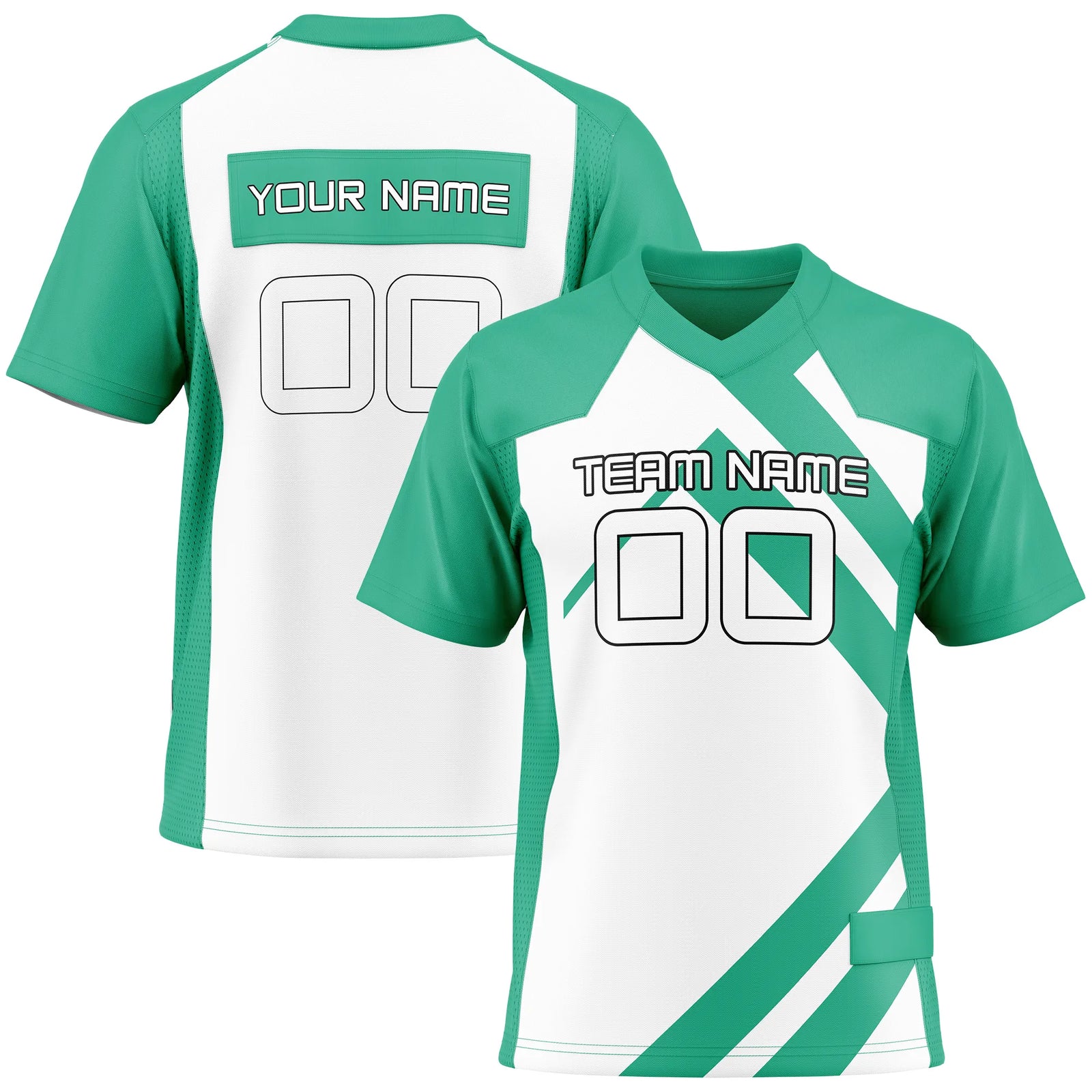 Custom Classic Style D5 Flag Football Jersey Personalized Uniform with Name & Number