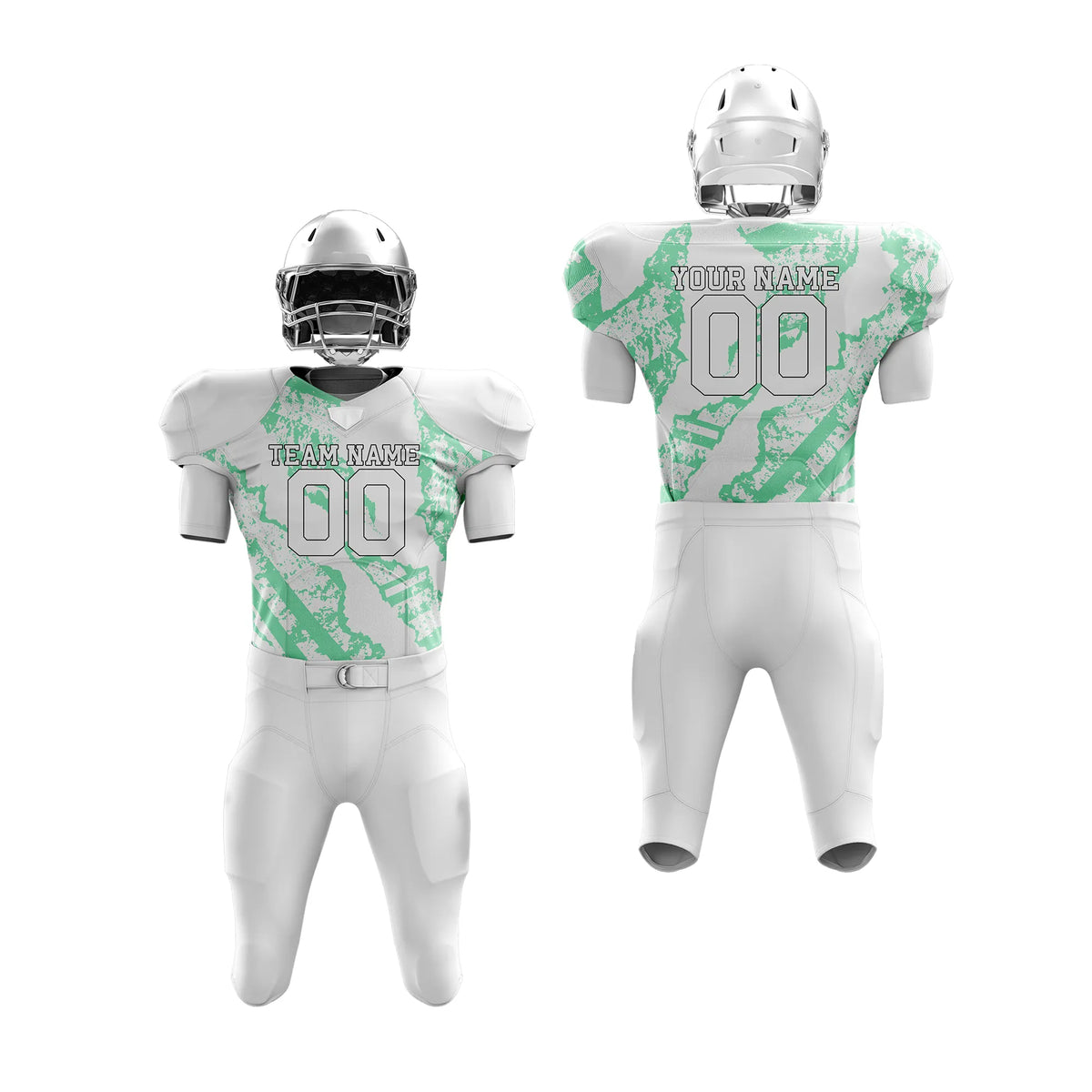 Custom Personalized D3 Drift Fashion American Football Jersey with Name, Number & Team Logo
