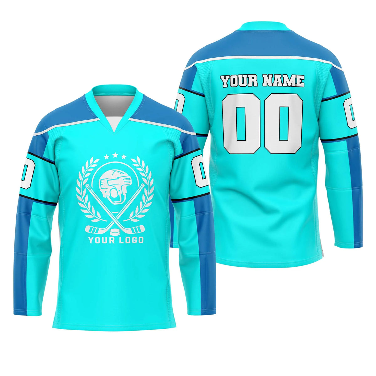 Custom Personalized D1 New Arrival Ice Hockey Jersey with Name, Number &amp; Team Logo