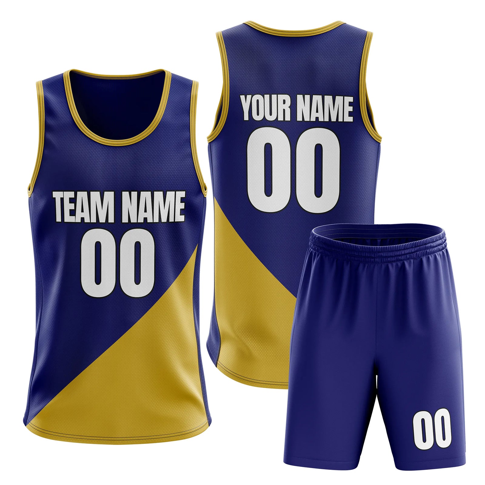 Custom Rapid Bolt Split Fashion Set Sports Jersey Personalized Uniform with Name & Number
